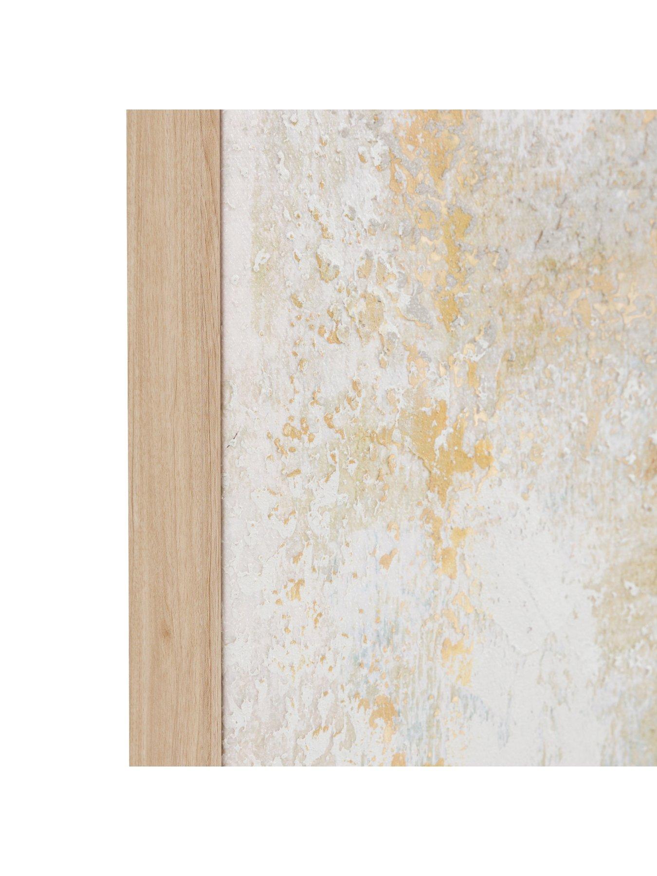 Image 2 of 3 of Gallery White Noise Framed Canvas 895x35x895mm