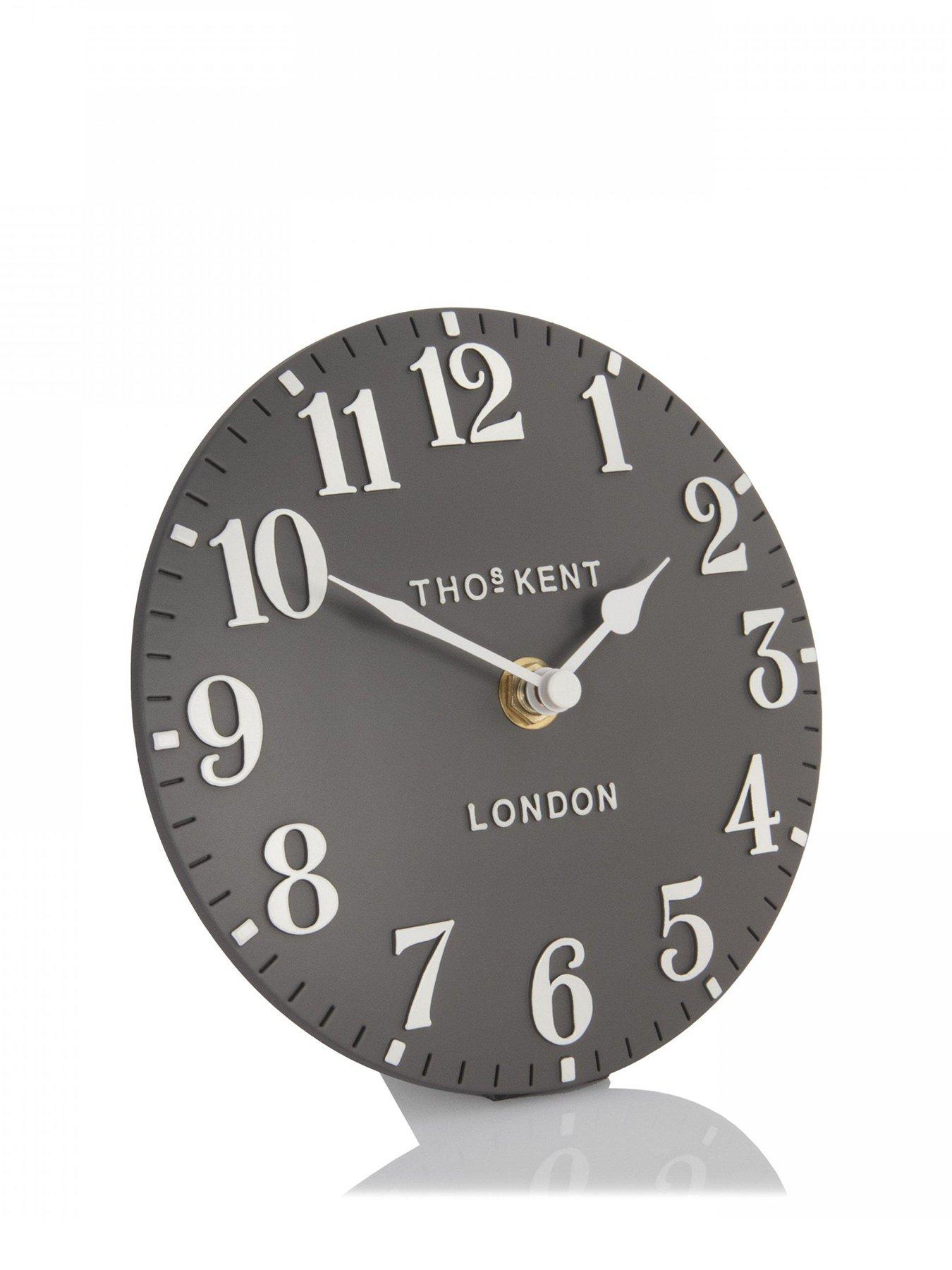 Image 2 of 3 of Gallery Arabic Mantel Clock Dolphin 6in
