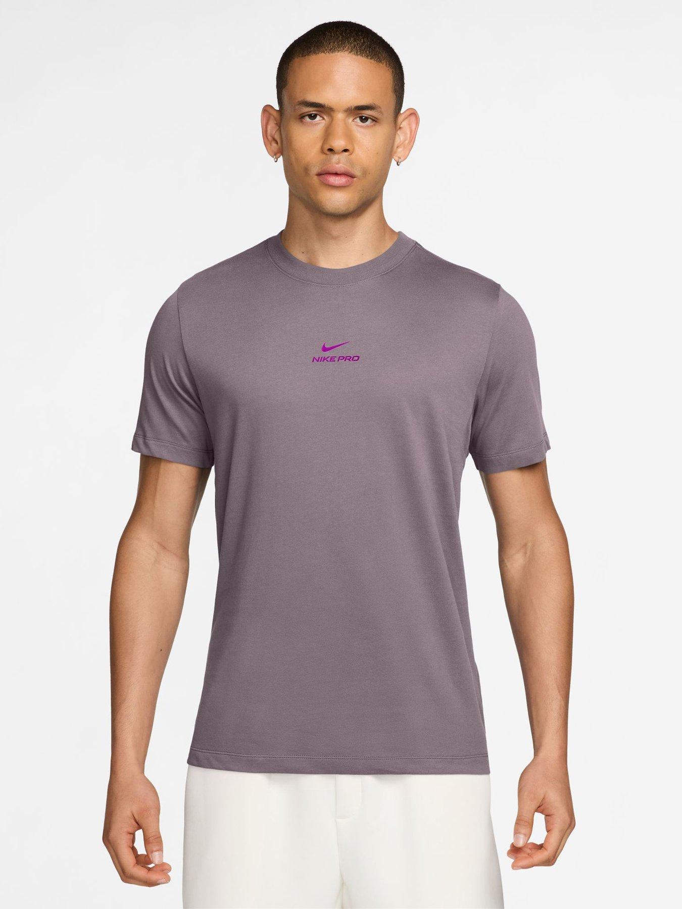 Image 1 of 3 of Nike Mens Nike Pro Dri-FIT Training T-Shirt - Purple