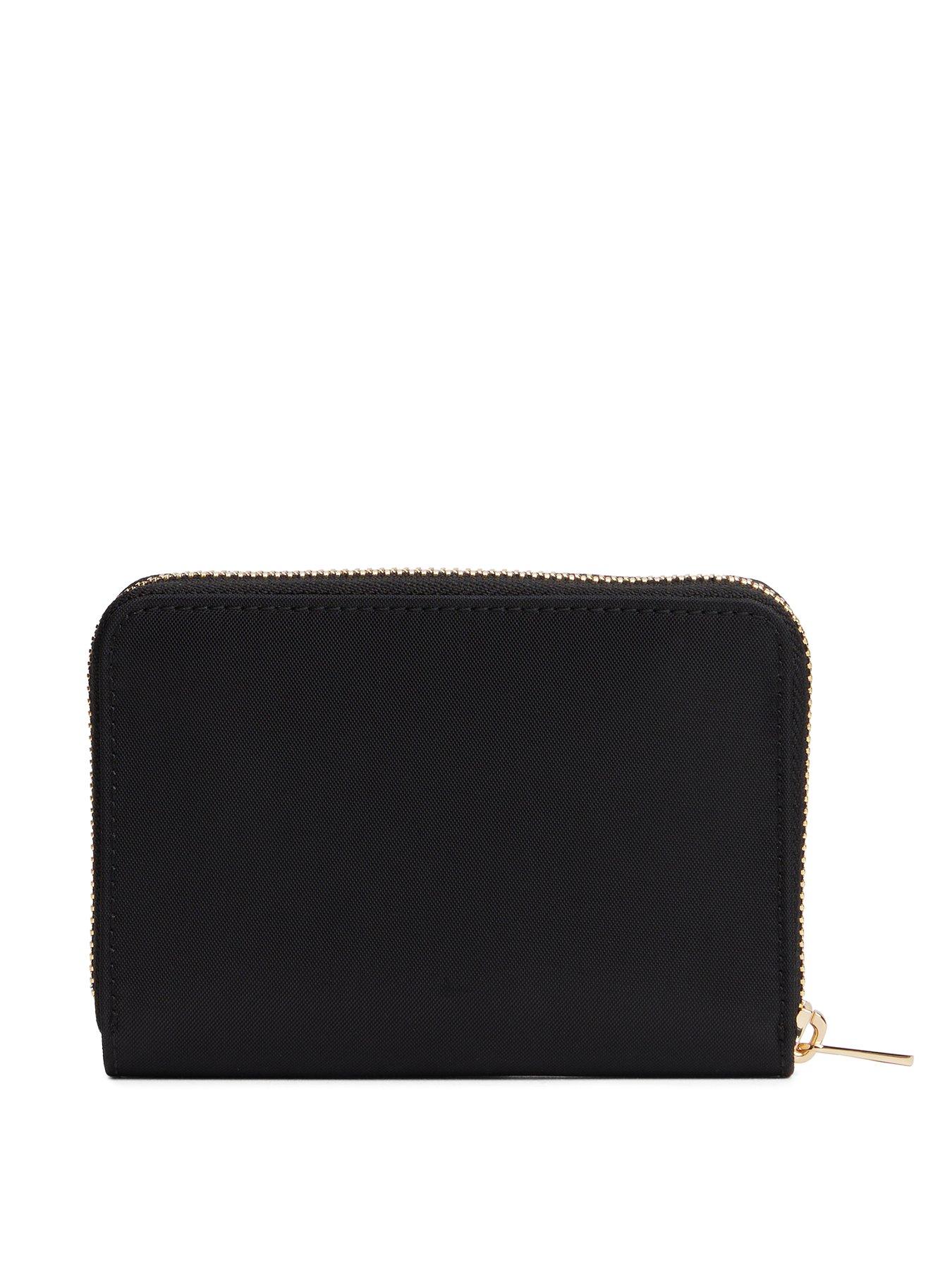 Image 3 of 4 of Tommy Hilfiger Monogram Zip Around Wallet - Black