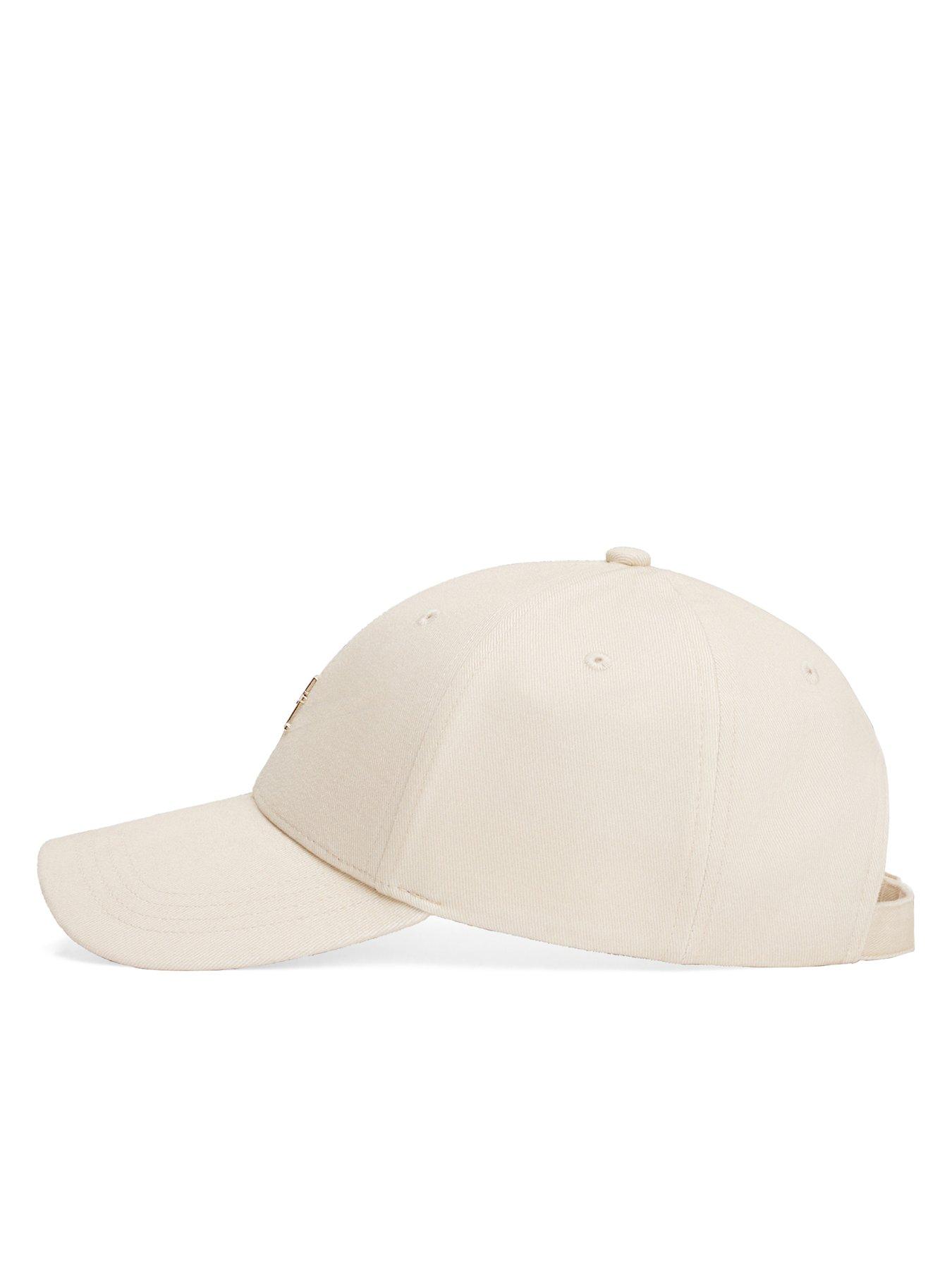 Image 4 of 4 of Tommy Hilfiger Chic TH Monogram Baseball Cap - Beige