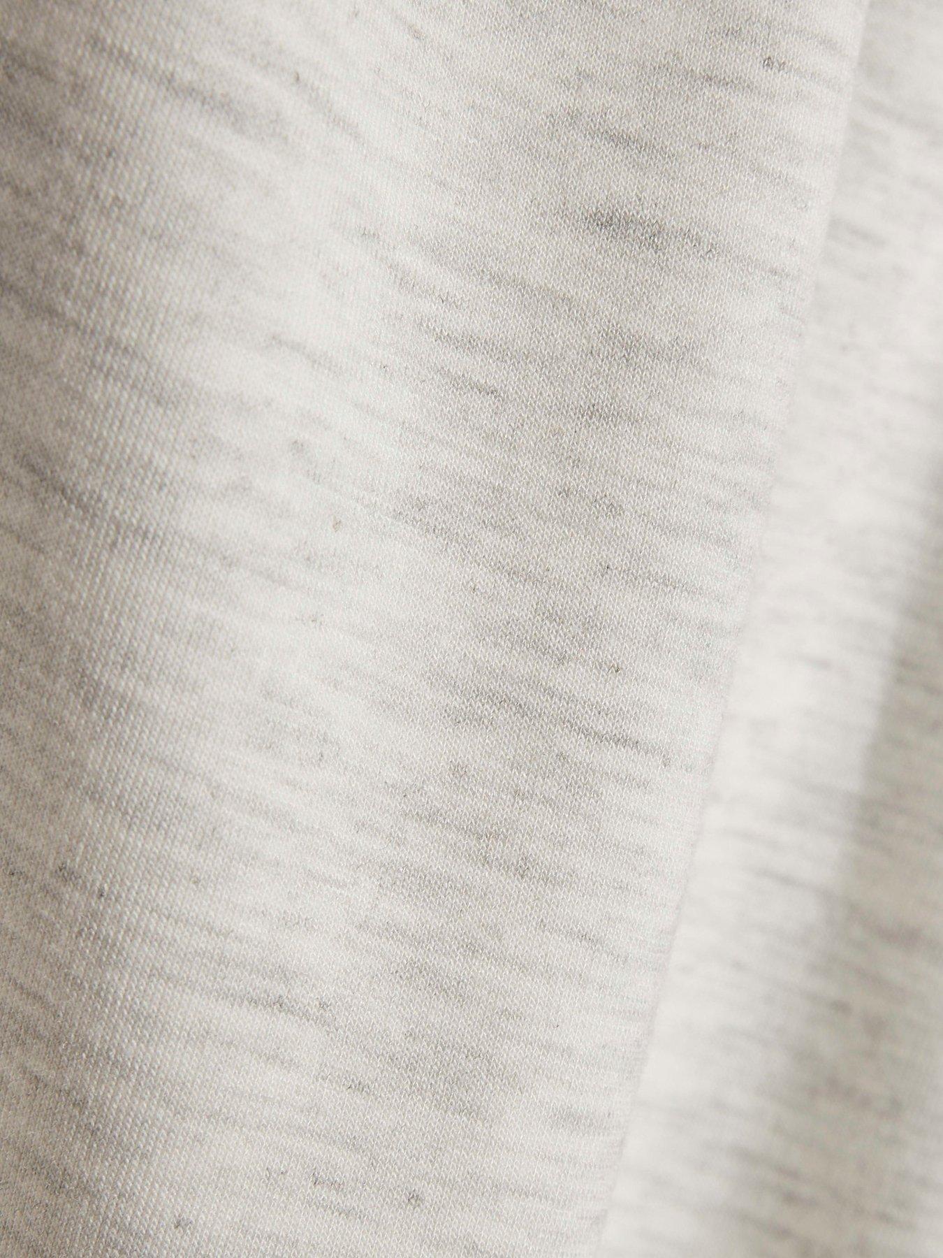 Image 4 of 4 of River Island Boys Premium Barrel Leg Jogging Bottoms - Grey