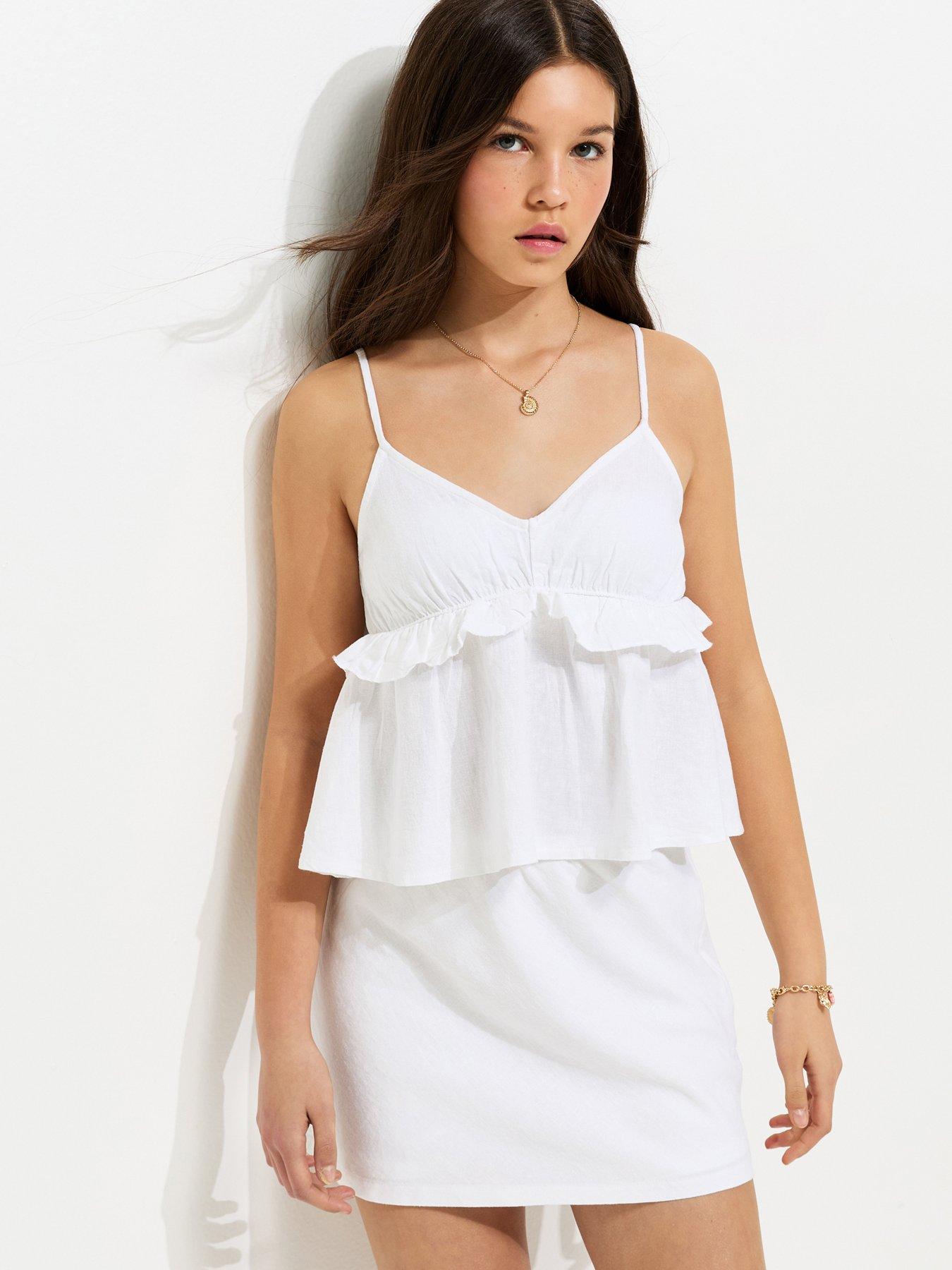 New Look 915 Clean Linen Skort - White