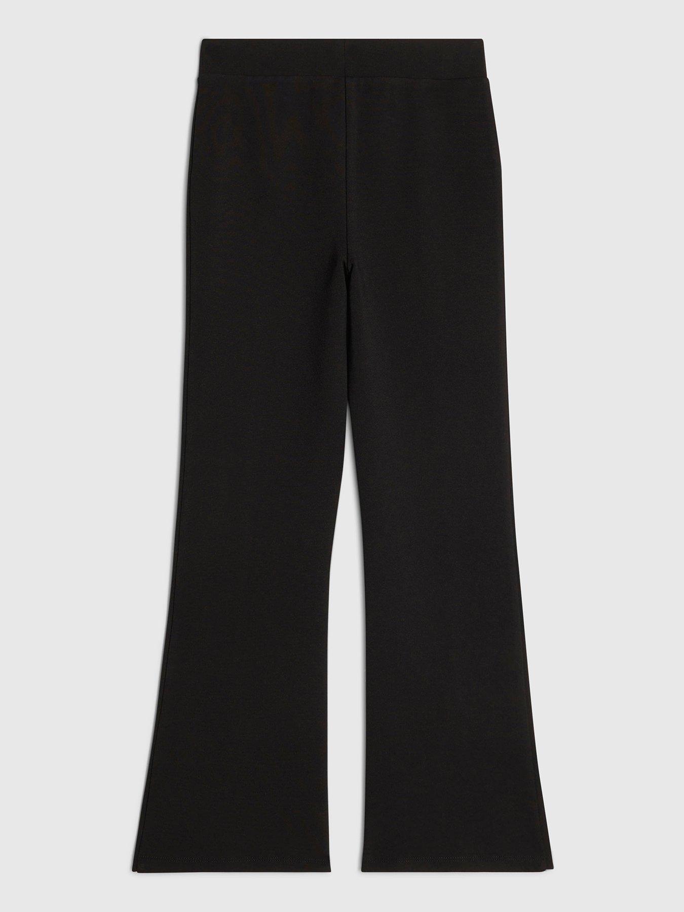 Image 2 of 4 of River Island Girls Kickflare Leggings - Black