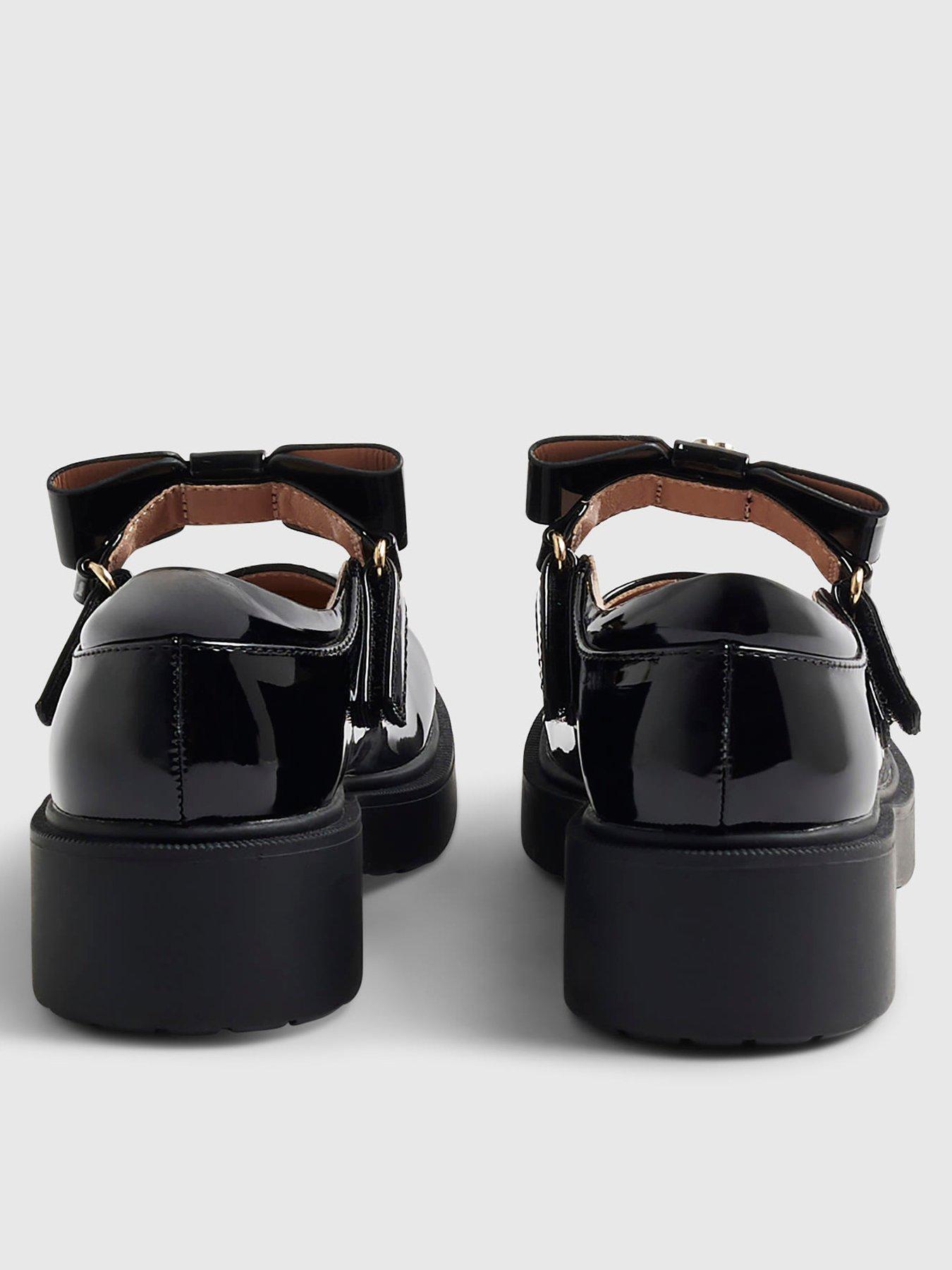 Image 3 of 4 of River Island Mini Girls Mary Jane Shoes - Black