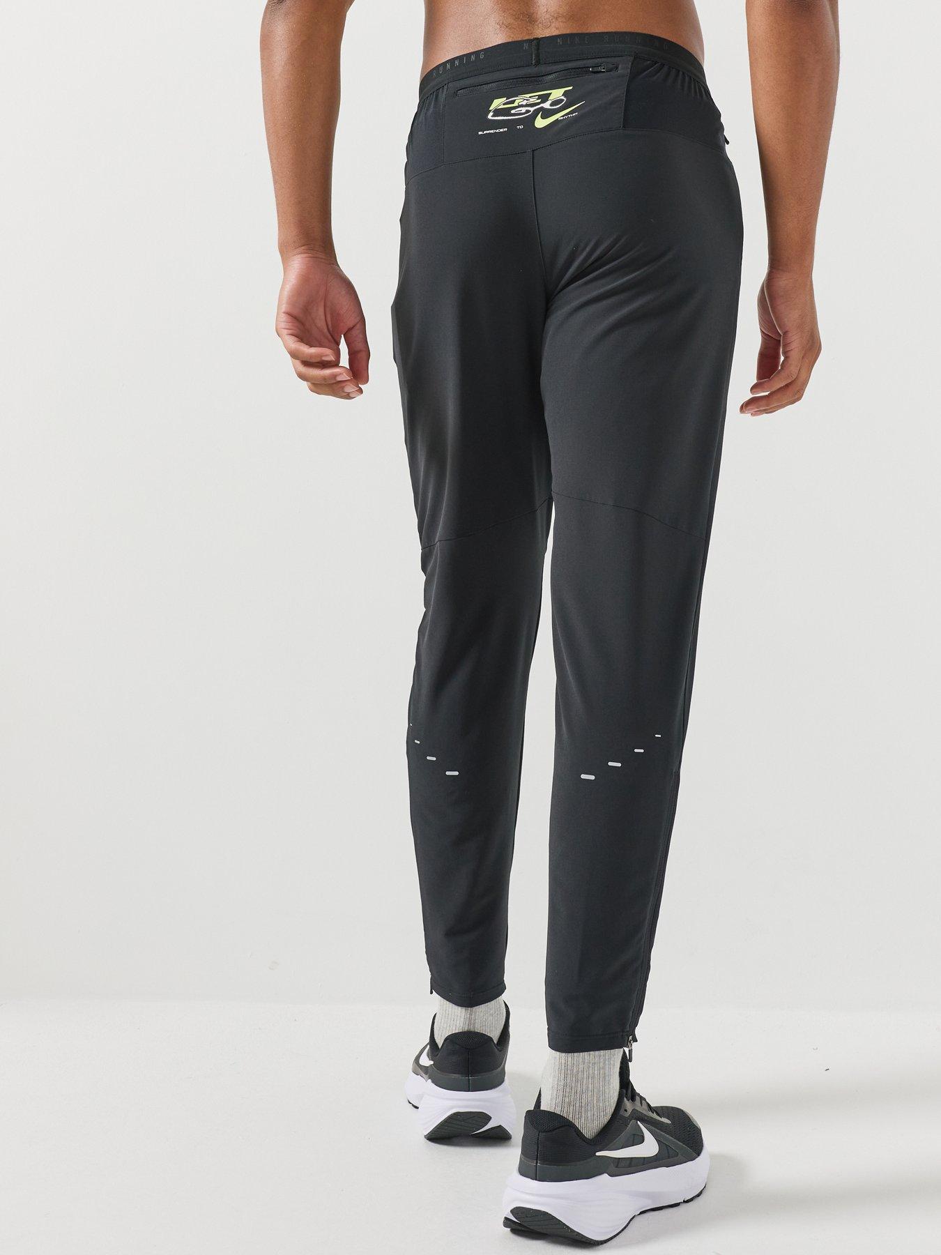Image 2 of 7 of Nike Mens Running Stride Let Go Dri-fit Woven Trousers - Black