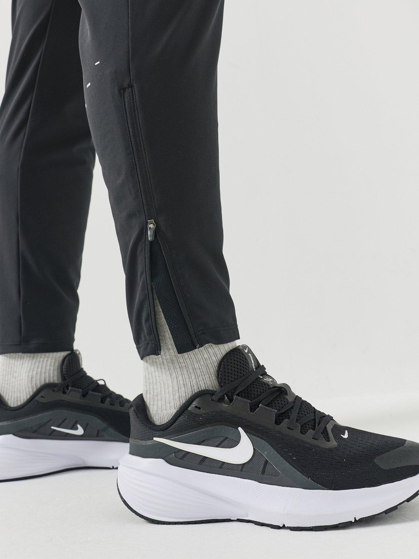 Image 6 of 7 of Nike Mens Running Stride Let Go Dri-fit Woven Trousers - Black