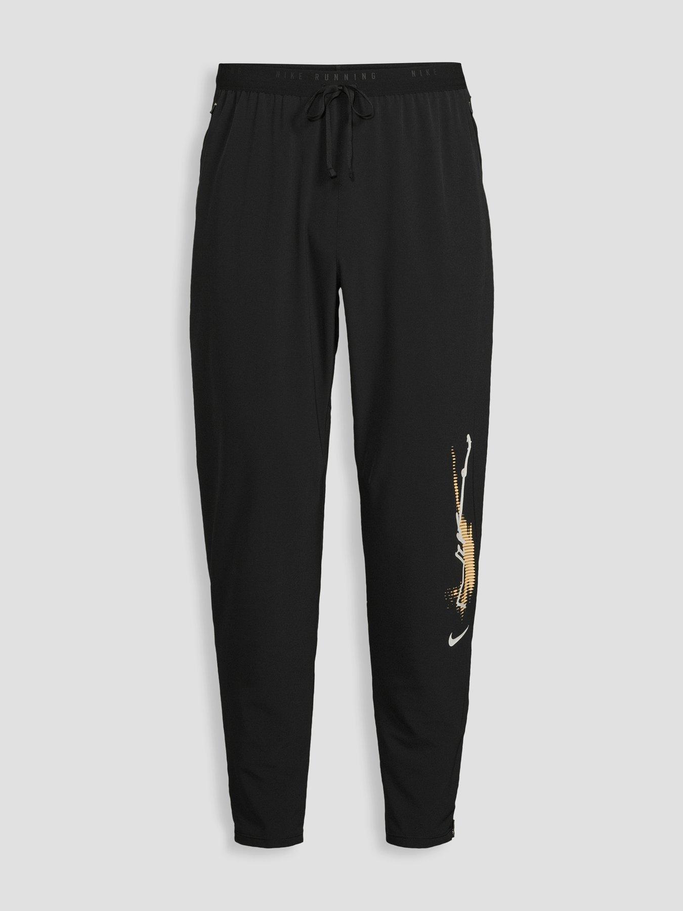 Image 7 of 7 of Nike Mens Running Stride Let Go Dri-fit Woven Trousers - Black