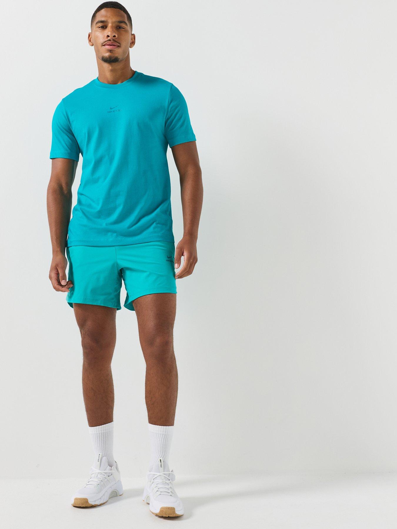 Image 3 of 6 of Nike Mens Dri-FIT Pro Stretch Training T-Shirt - Green