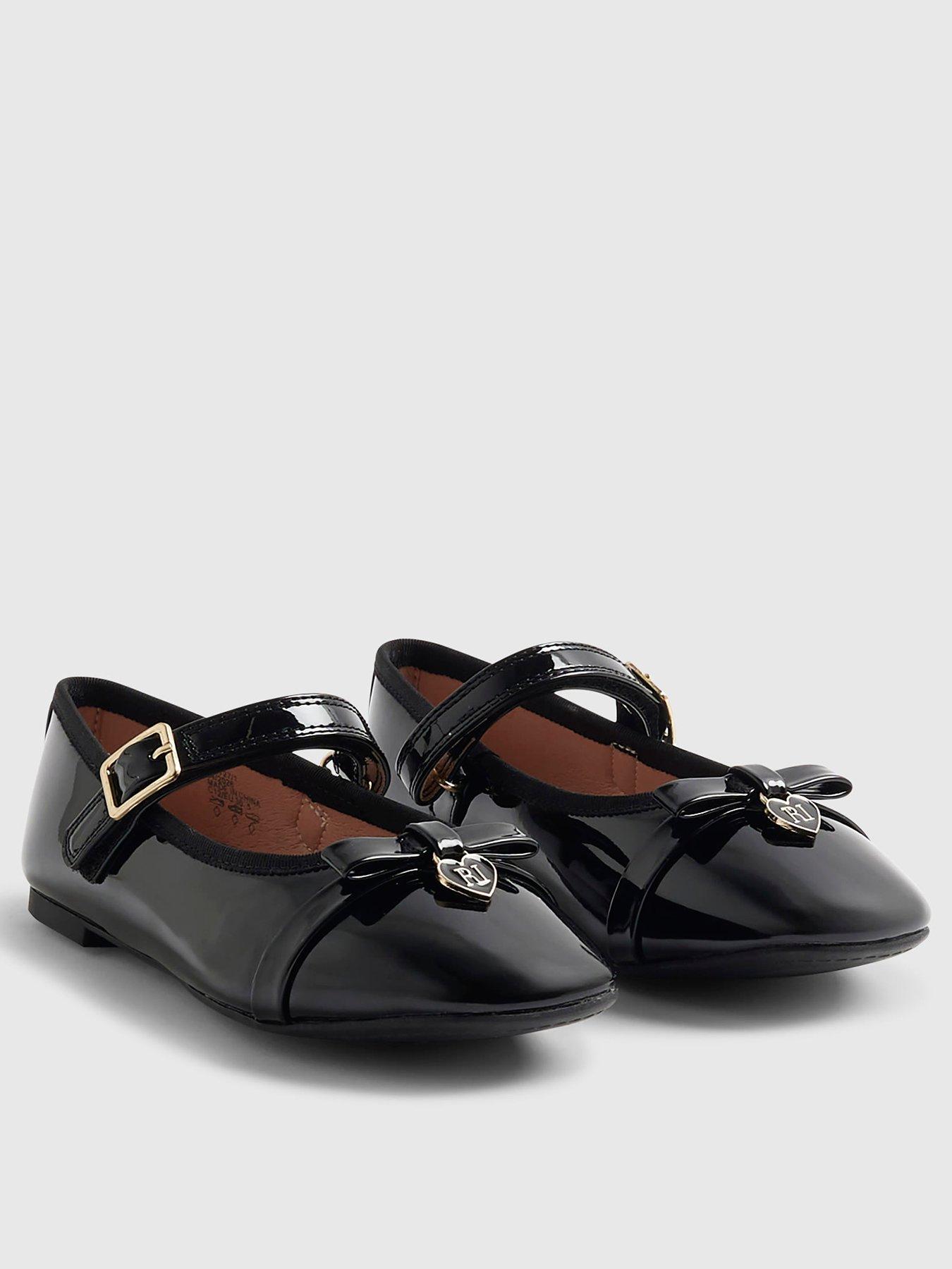 River Island Girls Ballet Shoes - Black