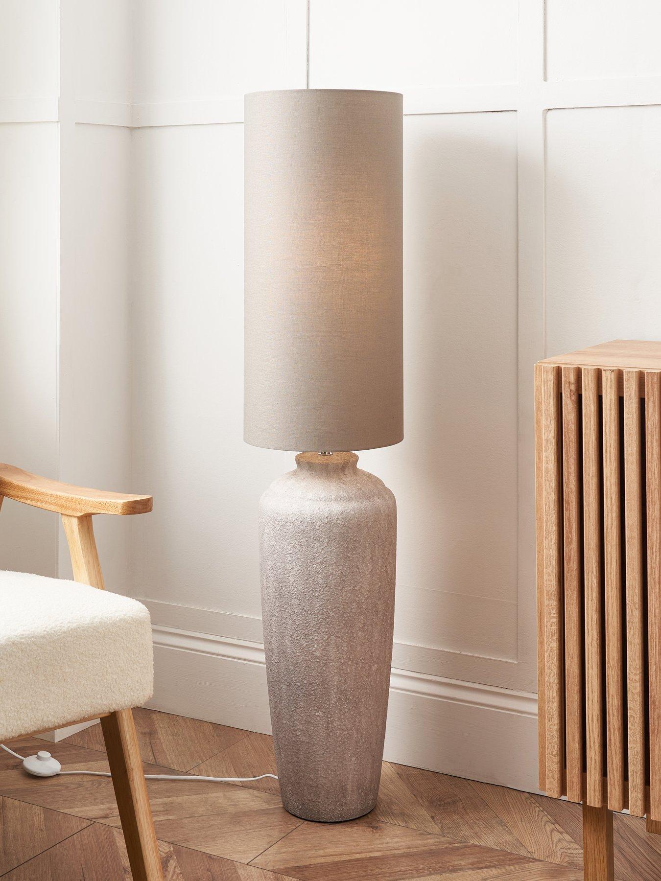 Image 1 of 7 of The Very Collection Rico Ceramic Floor Lamp