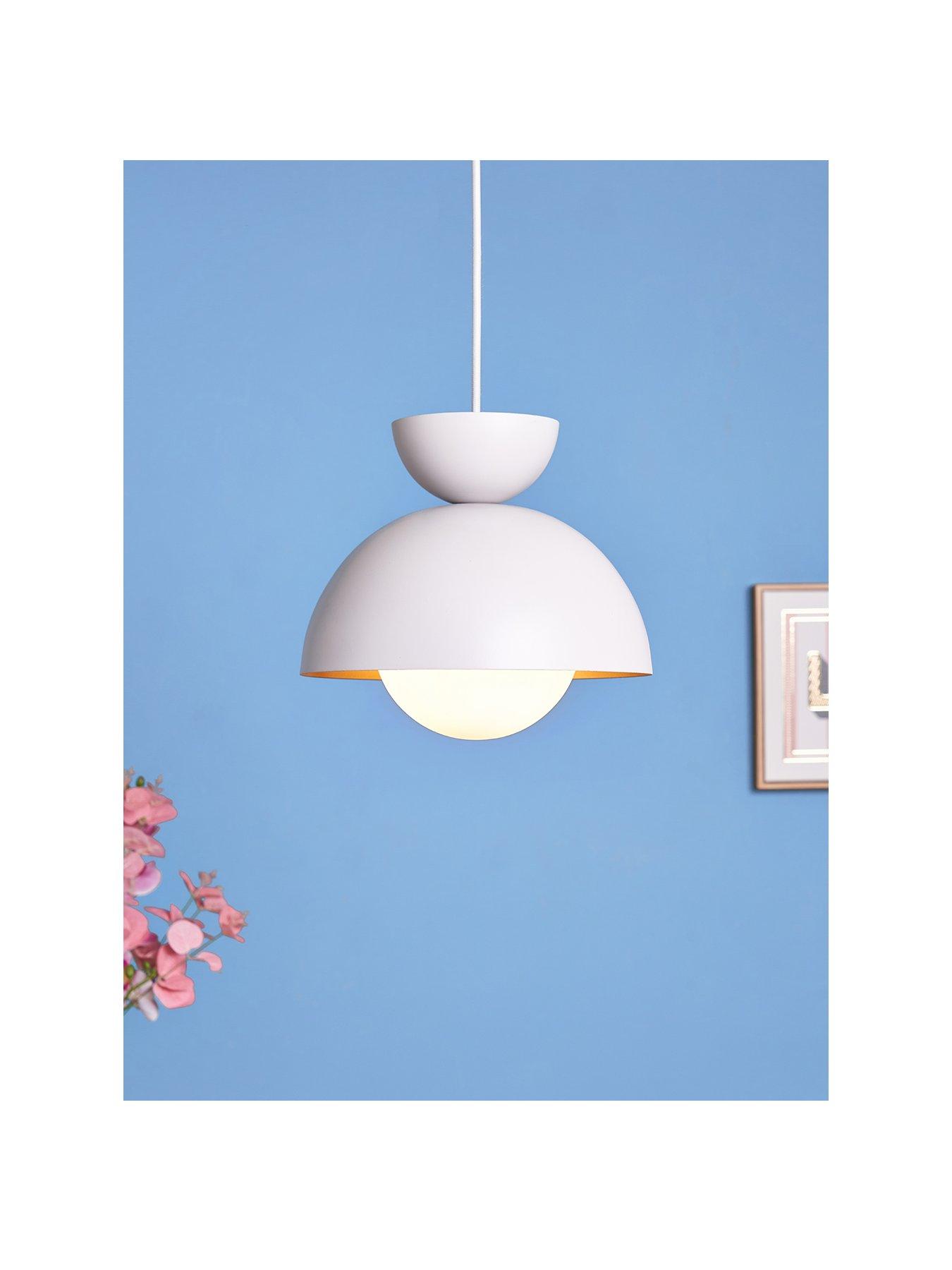 Image 2 of 7 of The Very Collection Opal Ball Pendant Light