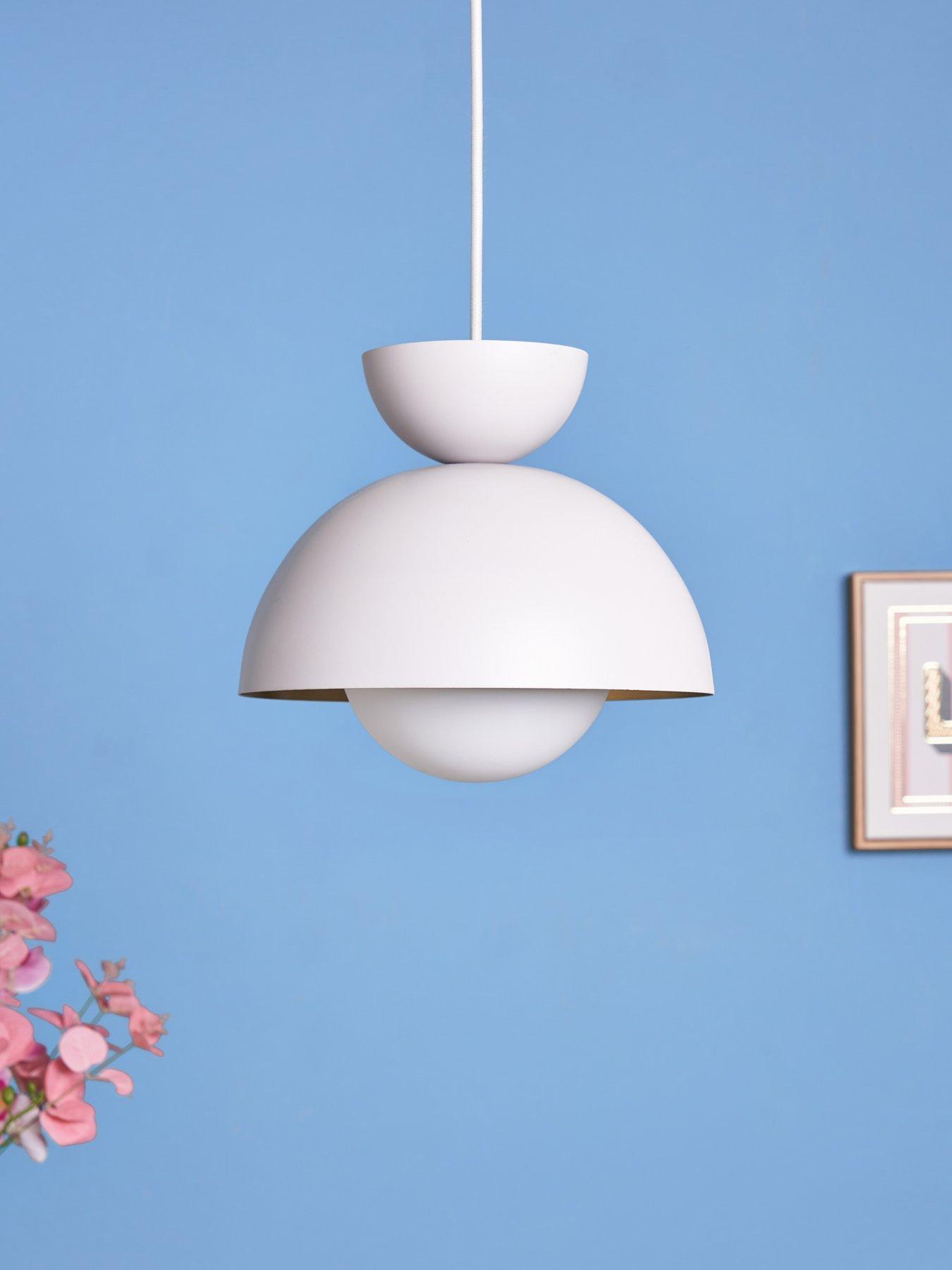 Image 3 of 7 of The Very Collection Opal Ball Pendant Light