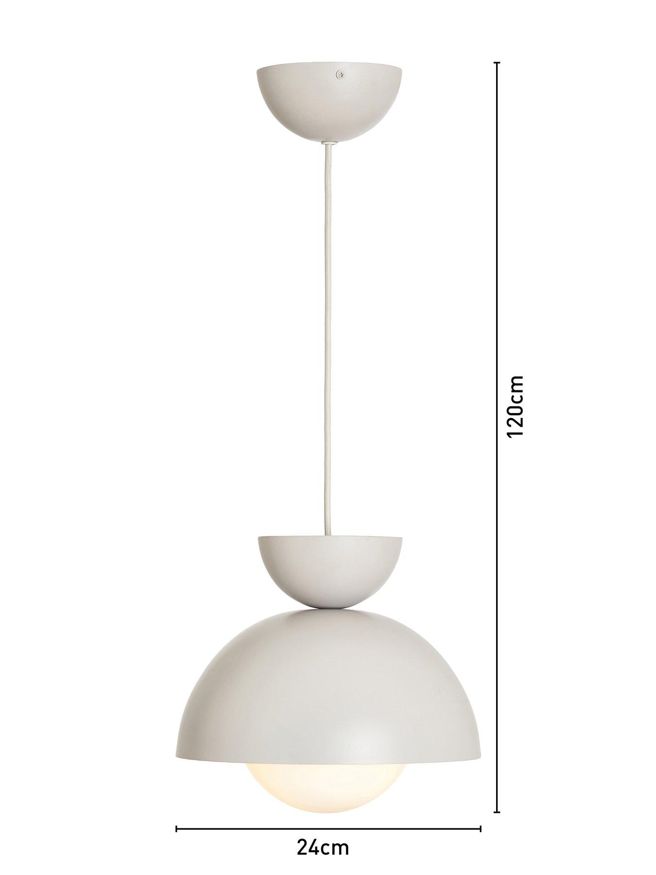 Image 7 of 7 of The Very Collection Opal Ball Pendant Light