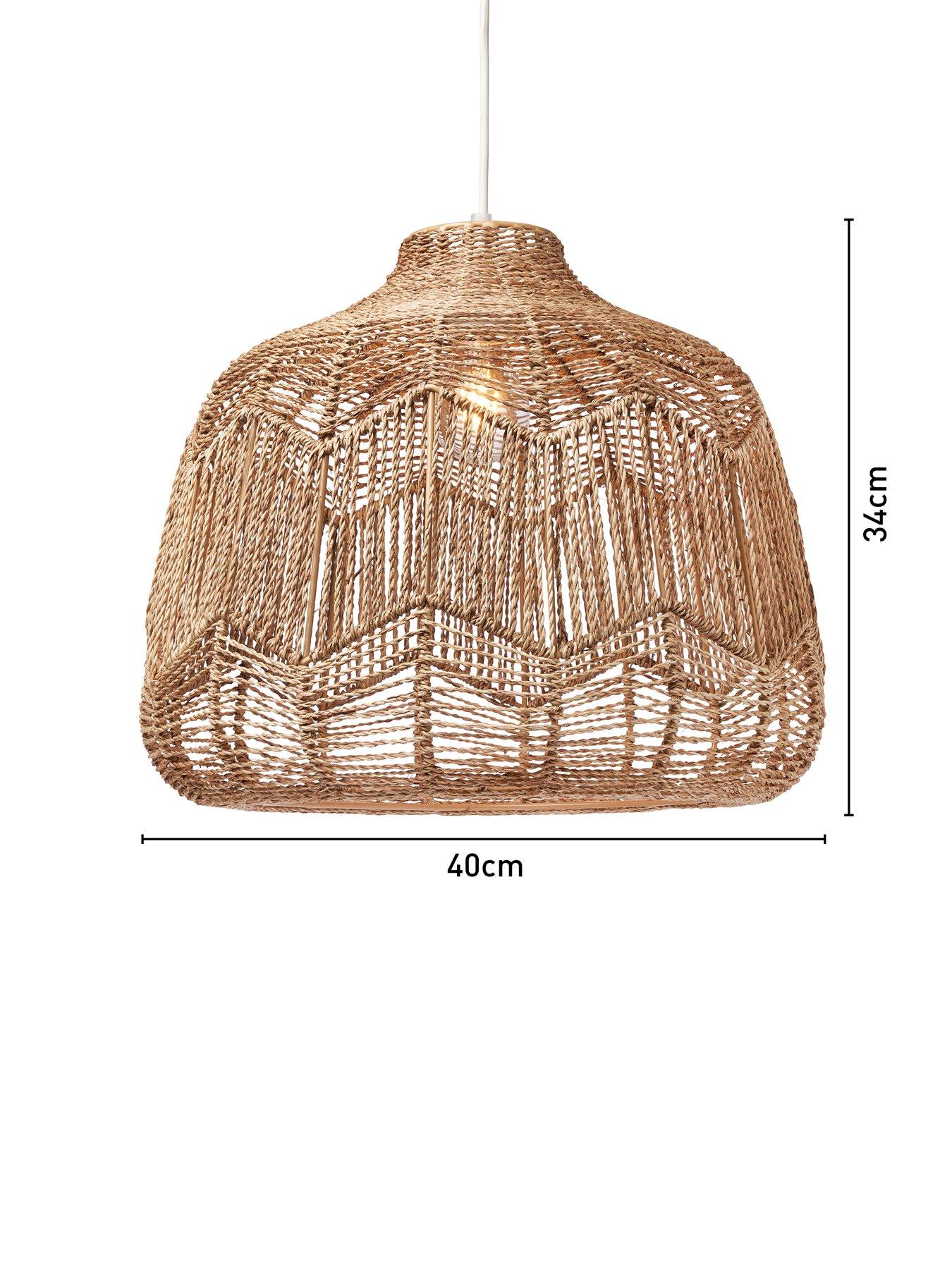 Image 7 of 7 of The Very Collection Wilder Large Easy-Fit Light Shade