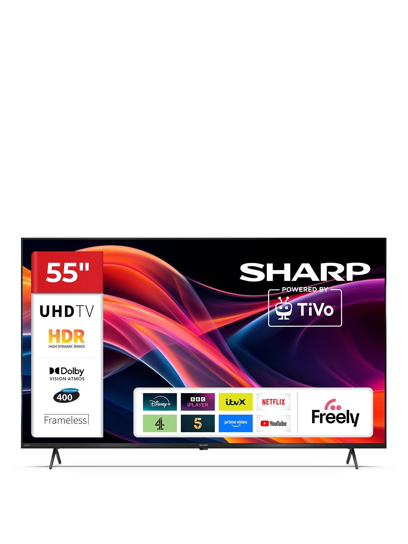 Sharp 55HK4245KB 55" 4K Ultra HD Powered by TiVo Smart TV with Freely