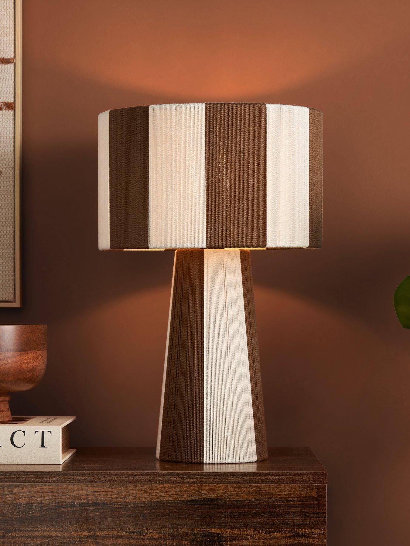 The Very Collection Striped String Table Lamp