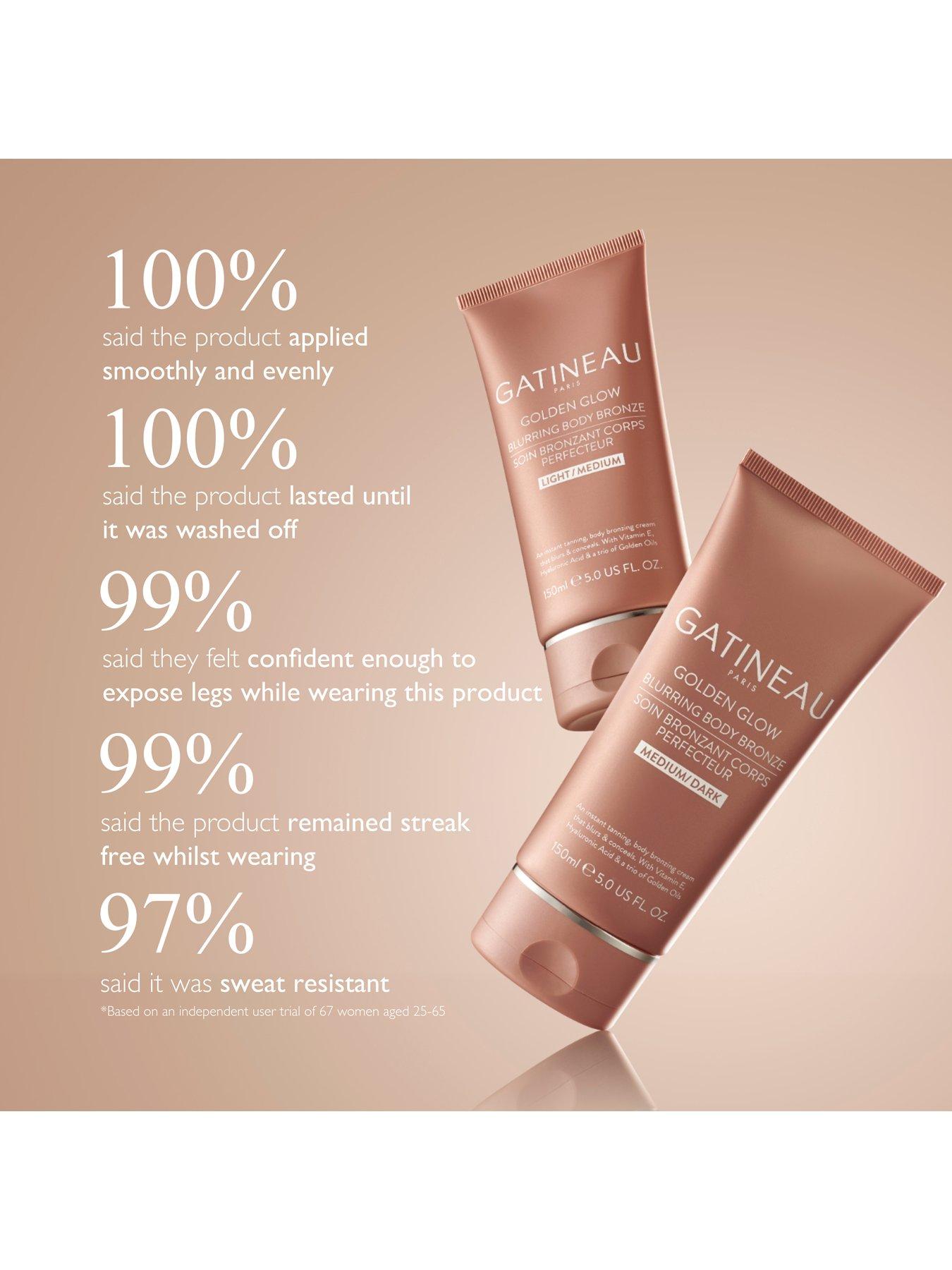 Image 5 of 7 of Gatineau Golden Glow Blurring Body Bronze Light Medium &amp; Luxury Tanning Mitt Duo