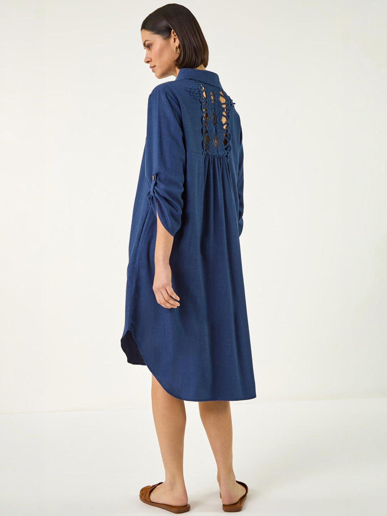 roman-back-lace-shirt-dressoutfit