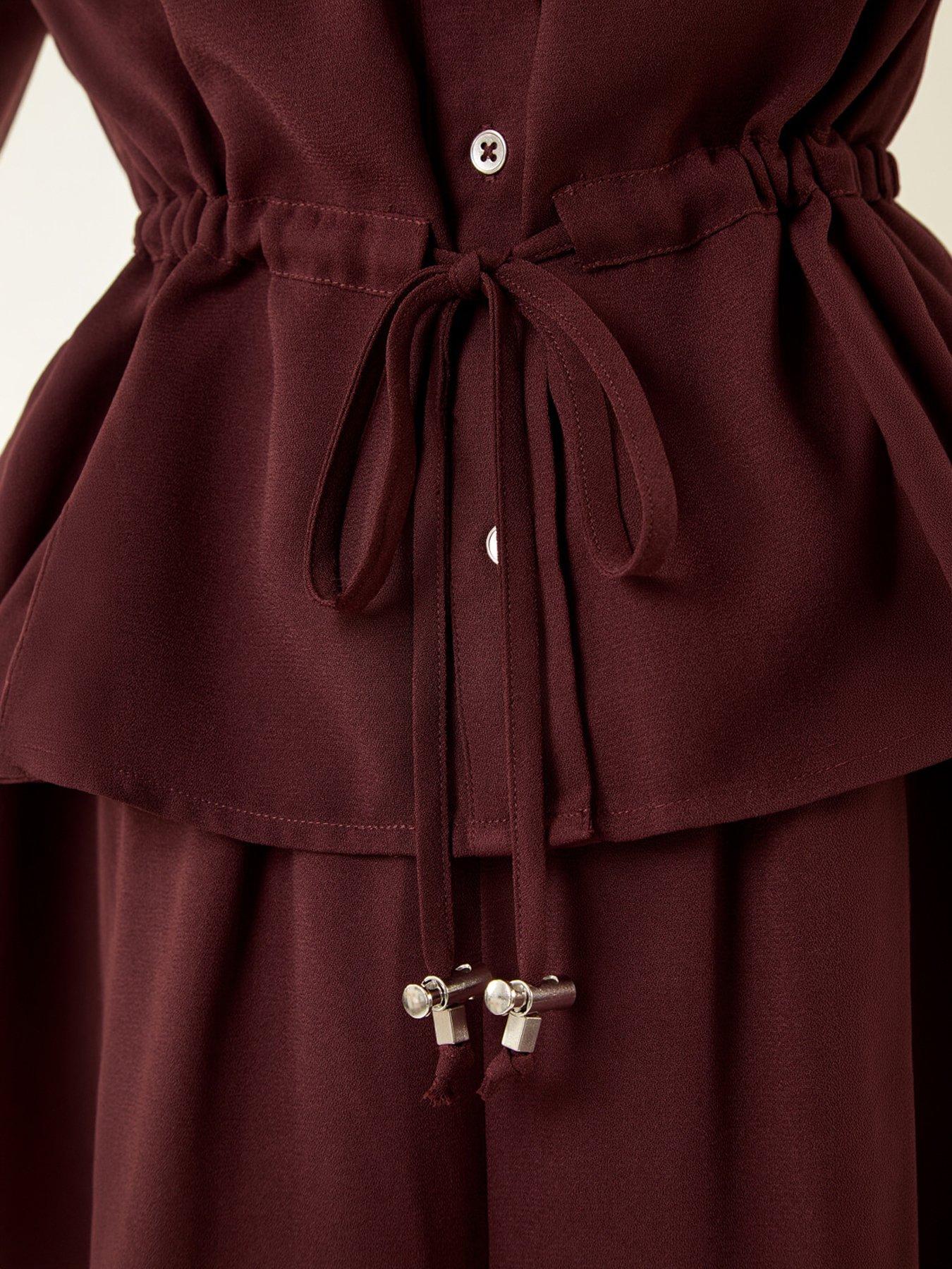 roman-safari-tie-waist-button-jacketstillFront