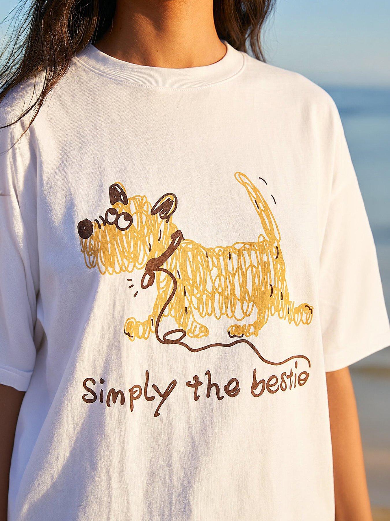 Image 2 of 5 of Roman Cotton Simply The Bestie Top