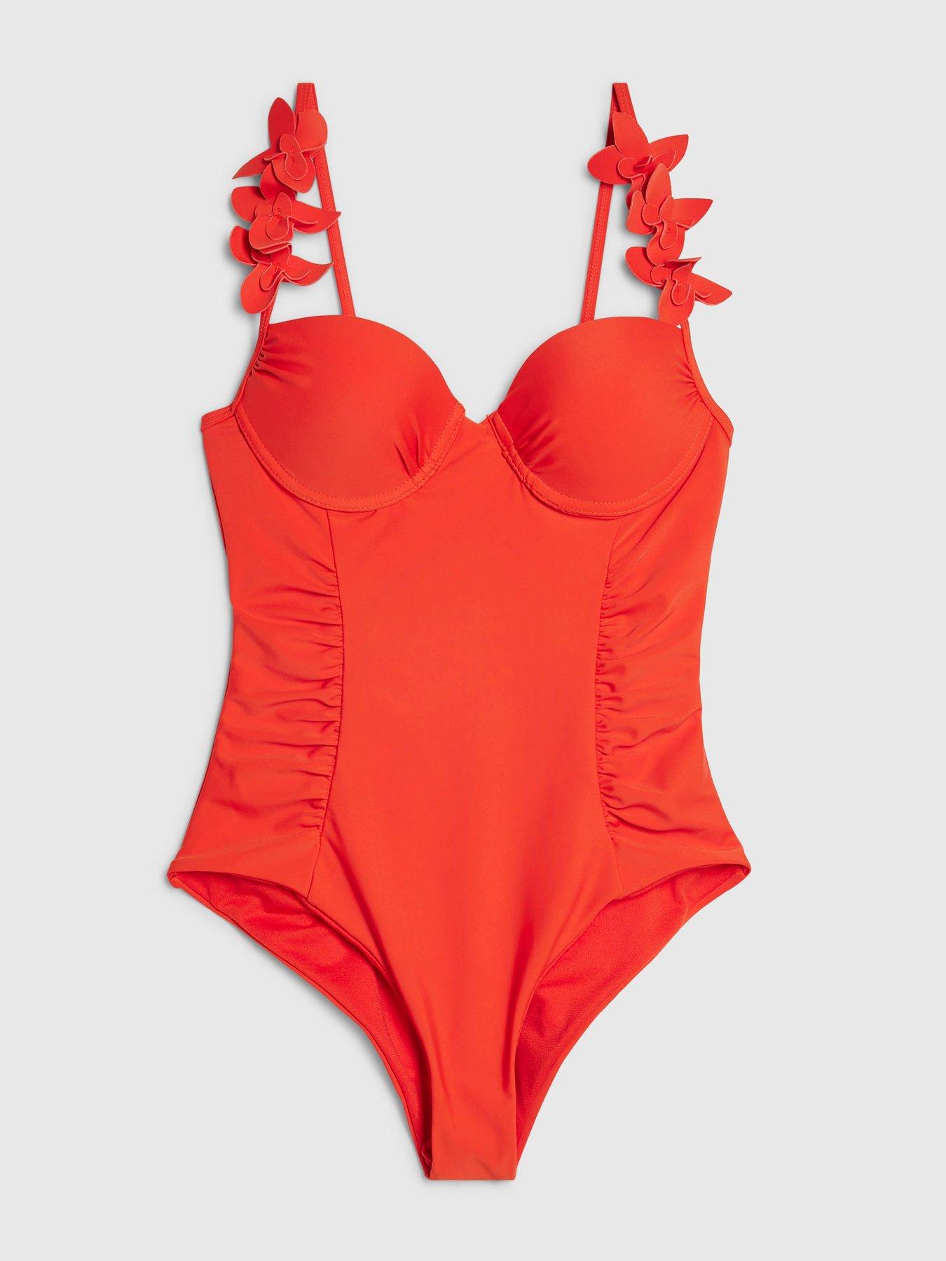 river-island-flower-trim-swimsuit-reddetail