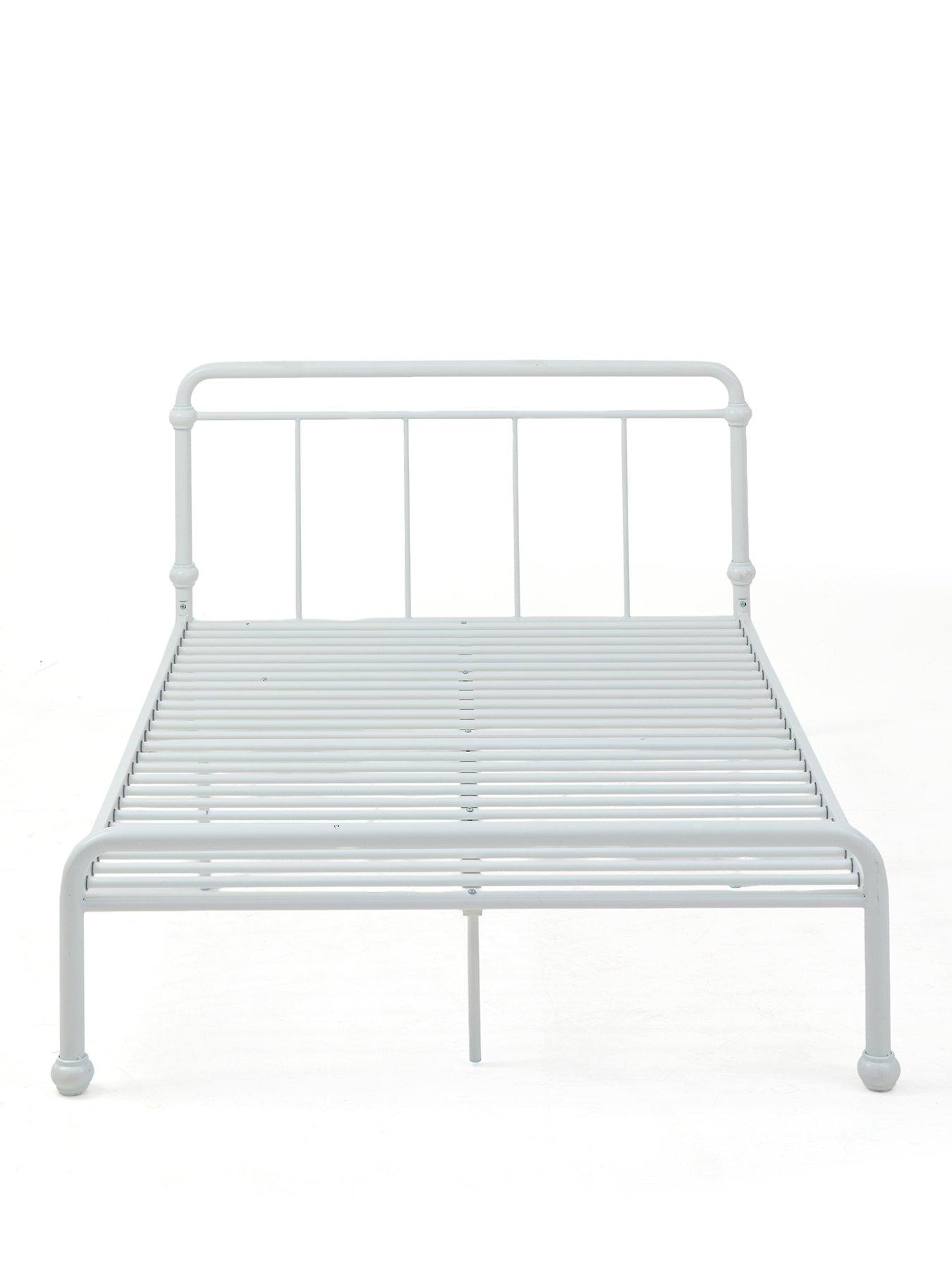 Image 2 of 7 of The Very Collection Georgie Metal Small Double Bedframe with Mattress Options (Buy &amp; SAVE!)