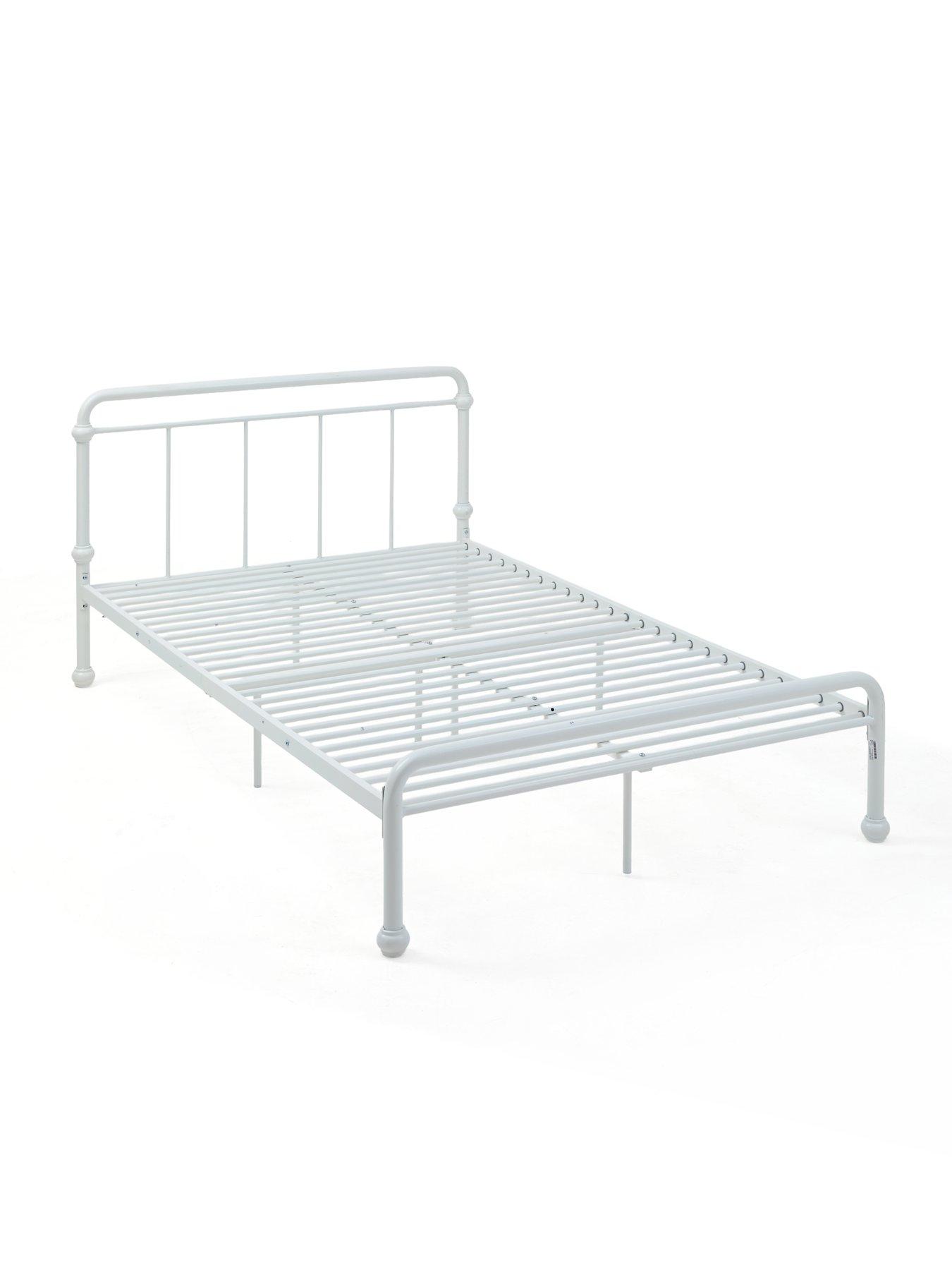 Image 3 of 7 of The Very Collection Georgie Metal Small Double Bedframe with Mattress Options (Buy &amp; SAVE!)