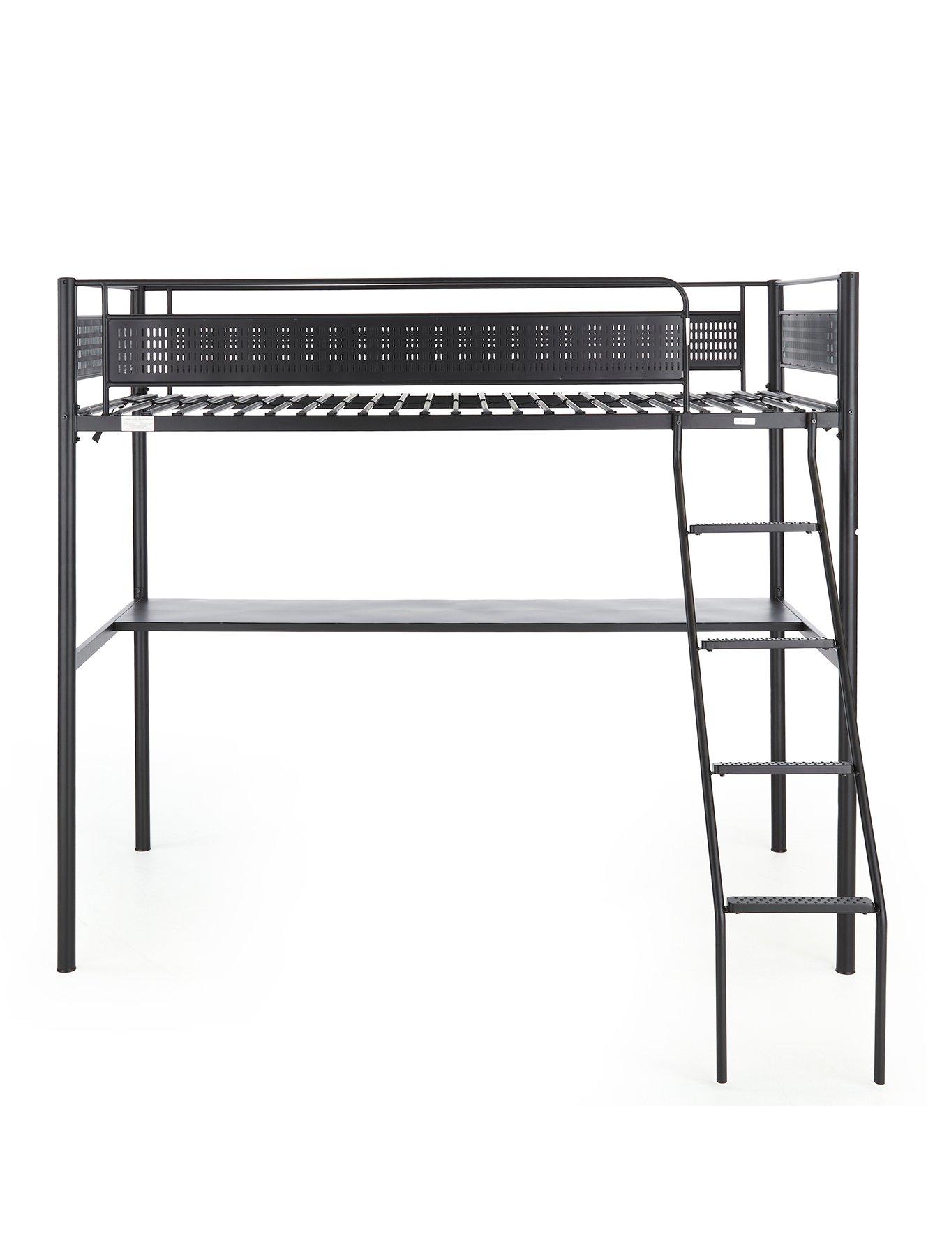 Image 2 of 7 of The Very Collection Domino Gaming High Sleeper Bed with Desk and&nbsp;Mattress Options (Buy &amp; SAVE!)