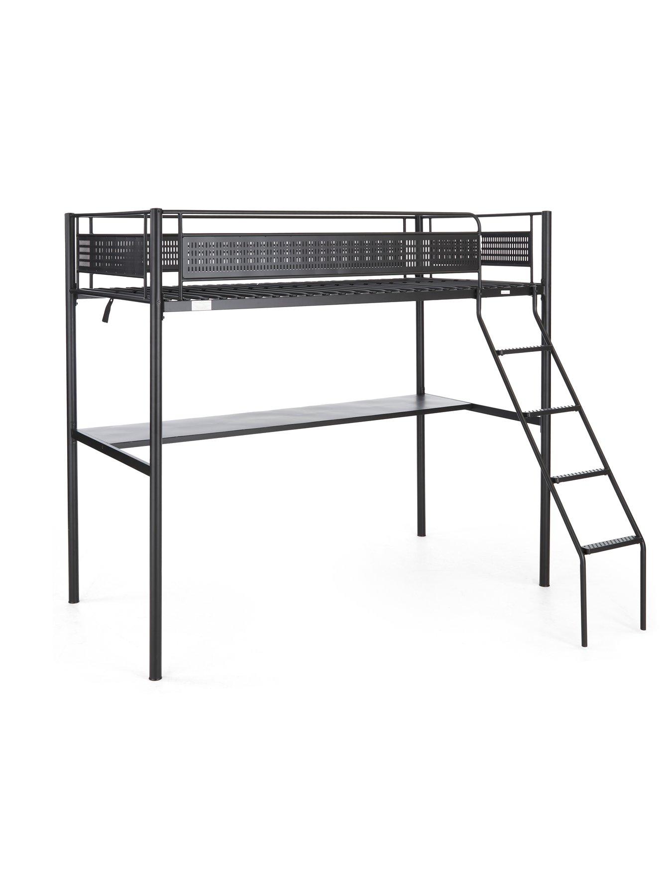 Image 3 of 7 of The Very Collection Domino Gaming High Sleeper Bed with Desk and&nbsp;Mattress Options (Buy &amp; SAVE!)