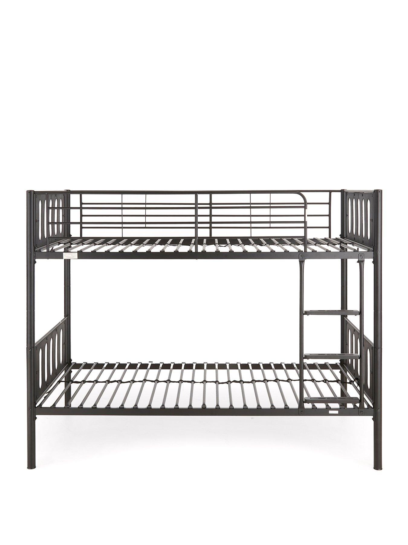 Image 2 of 7 of The Very Collection Cyber Bunk Bed Frame with Mattress Options (Buy &amp; SAVE!) - Black