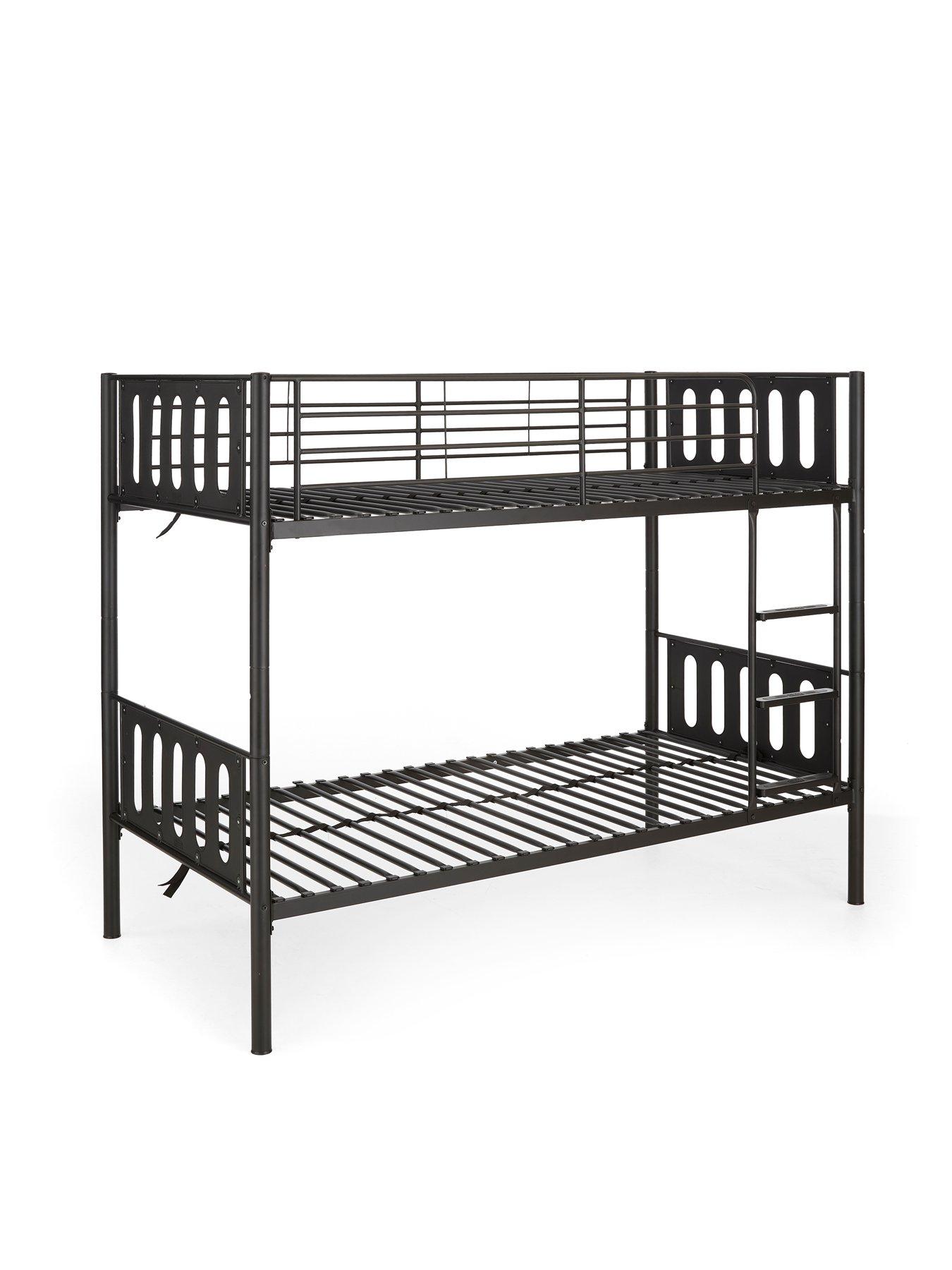Image 3 of 7 of The Very Collection Cyber Bunk Bed Frame with Mattress Options (Buy &amp; SAVE!) - Black