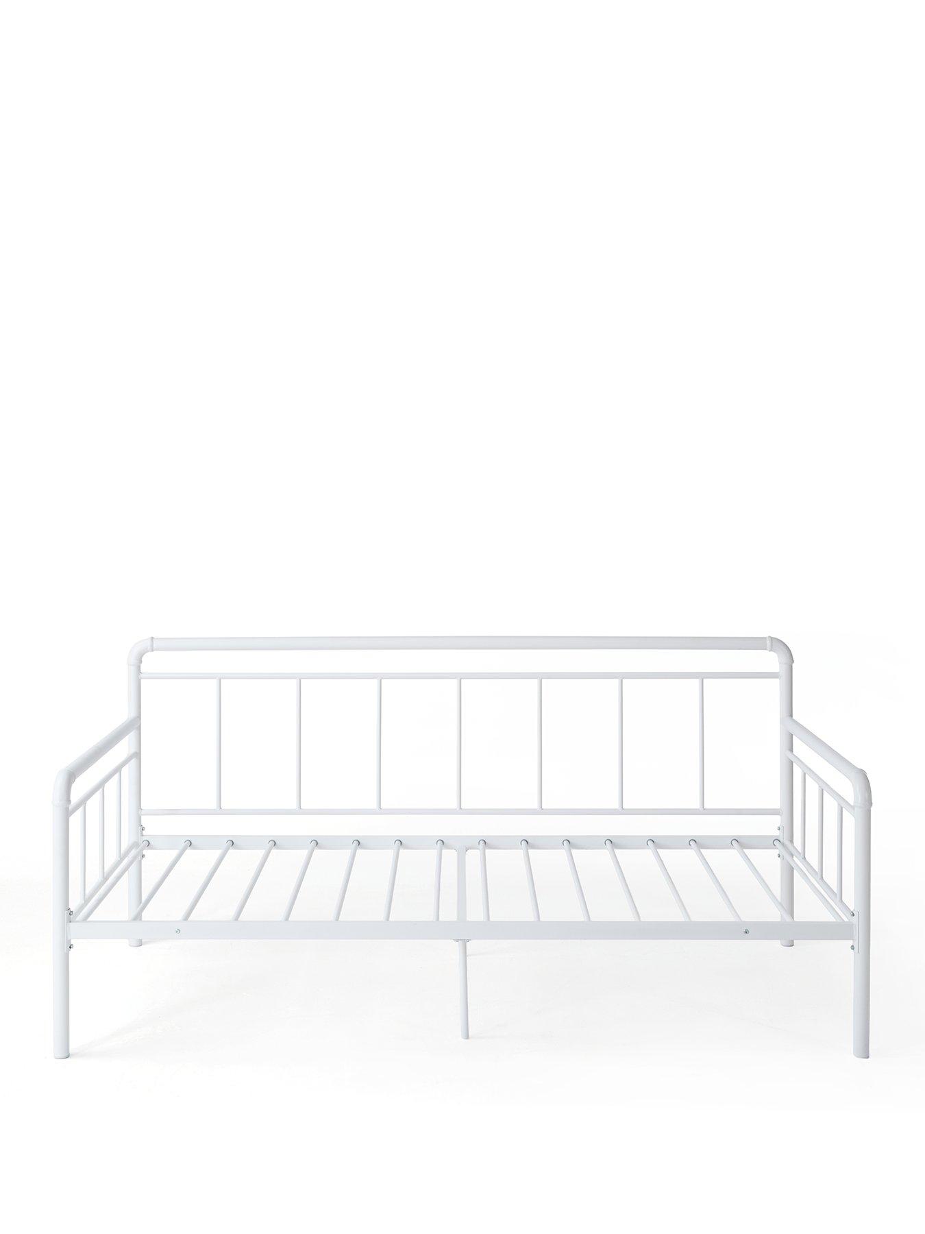 Image 2 of 7 of The Very Collection Margi Metal Day Bed with Mattress Options (Buy &amp; SAVE!)