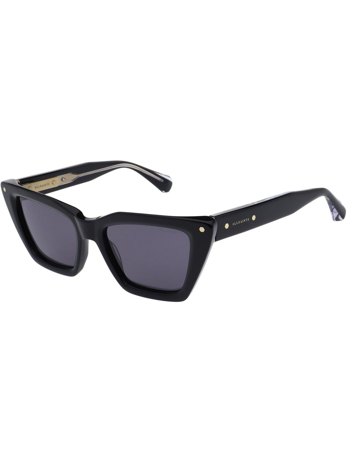 Image 2 of 3 of AllSaints Blair Sunglasses - Black