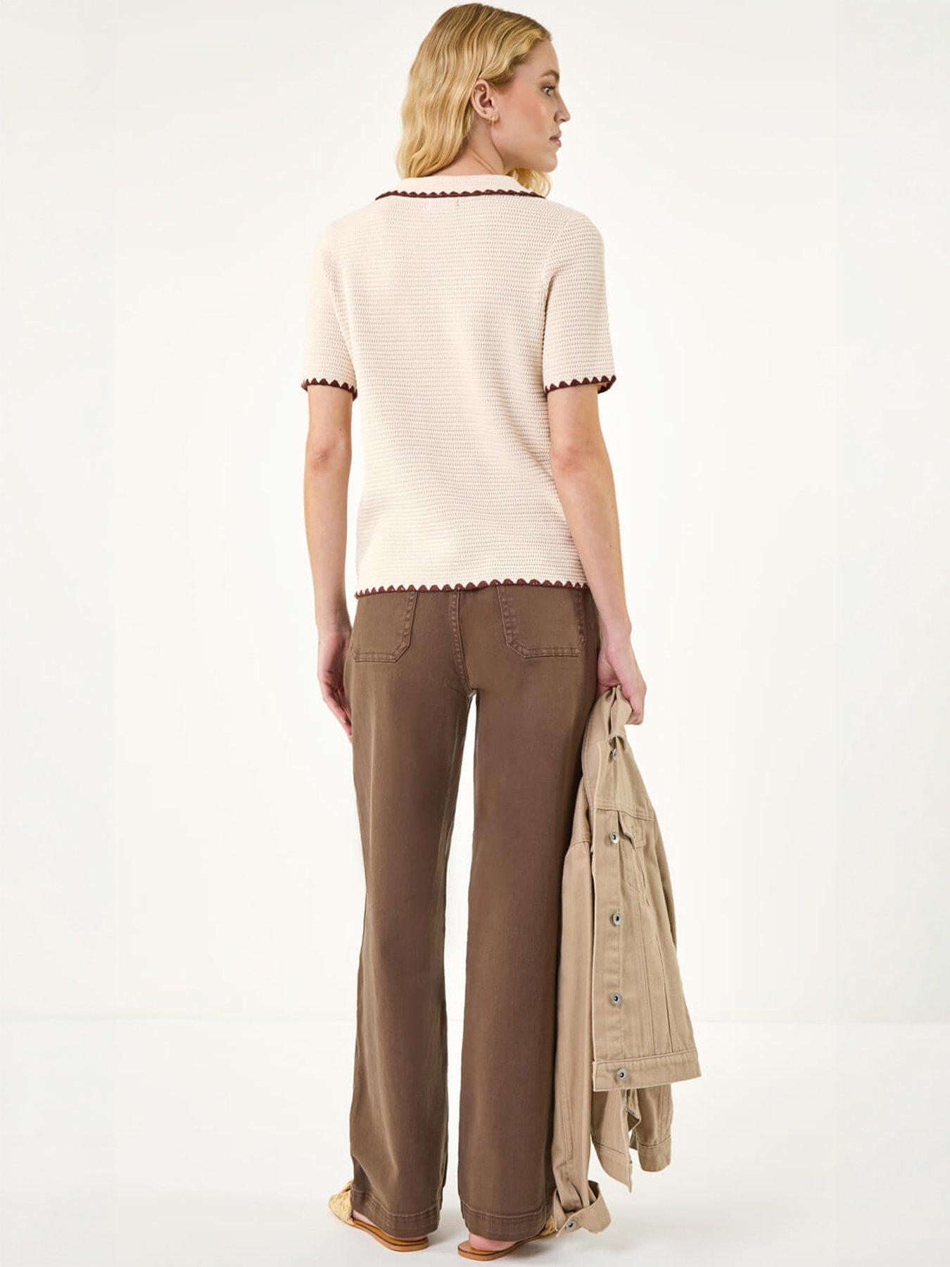 roman-textured-collar-knit-topoutfit