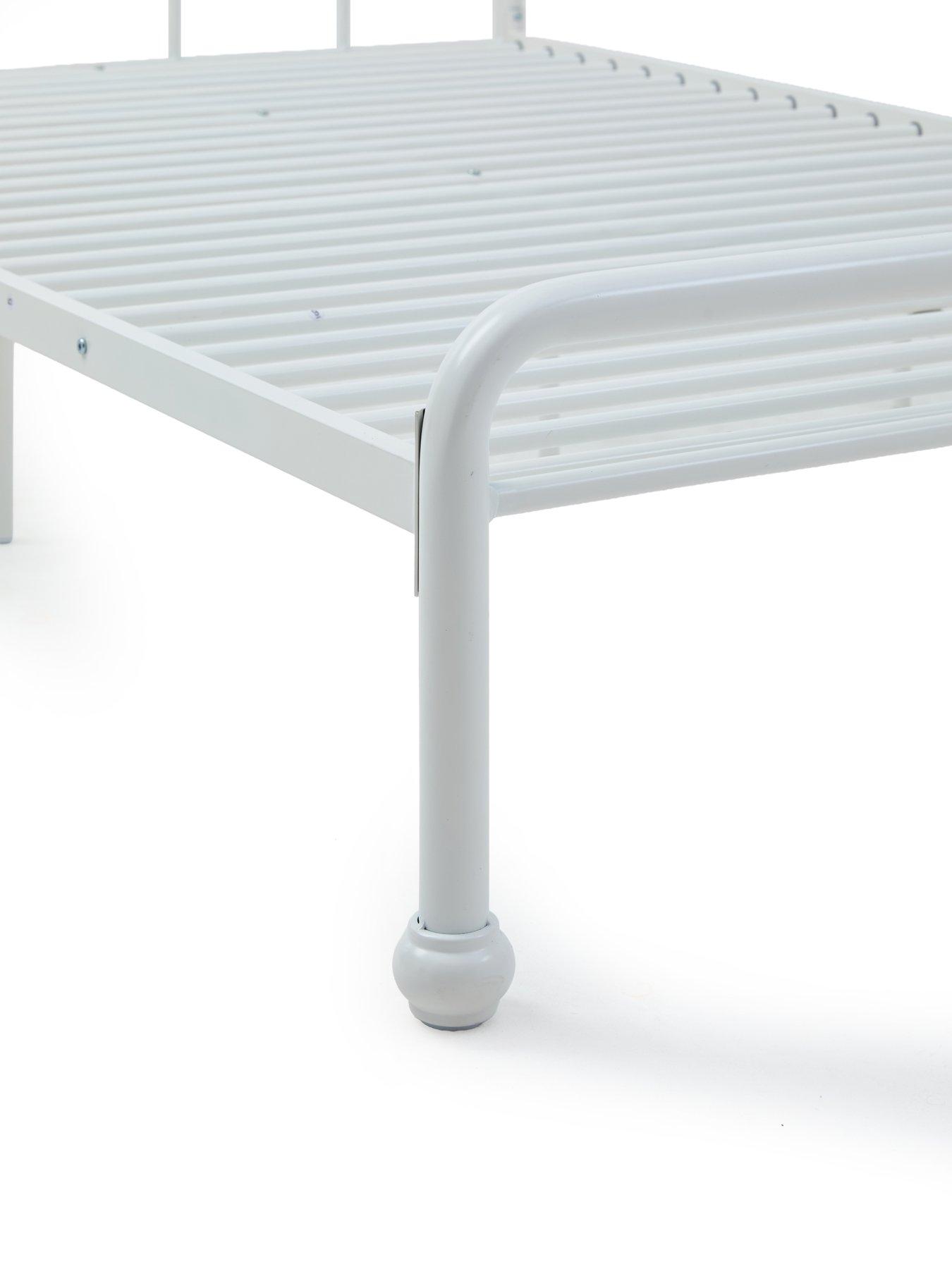 Image 5 of 7 of The Very Collection Georgie Metal Single Bedframe with Mattress Options (Buy &amp; SAVE!)