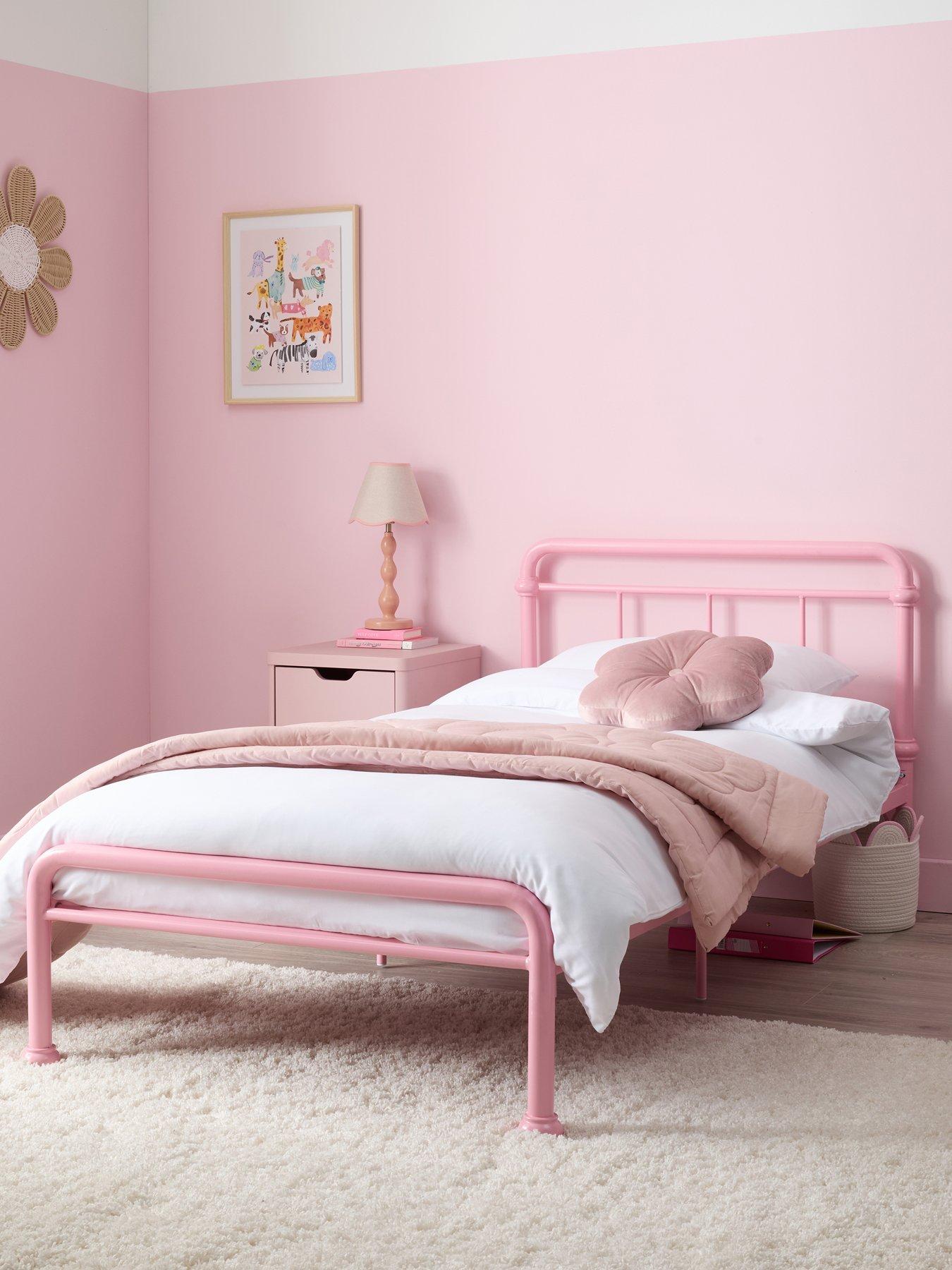 Image 1 of 6 of The Very Collection Georgie Metal Single Bedframe