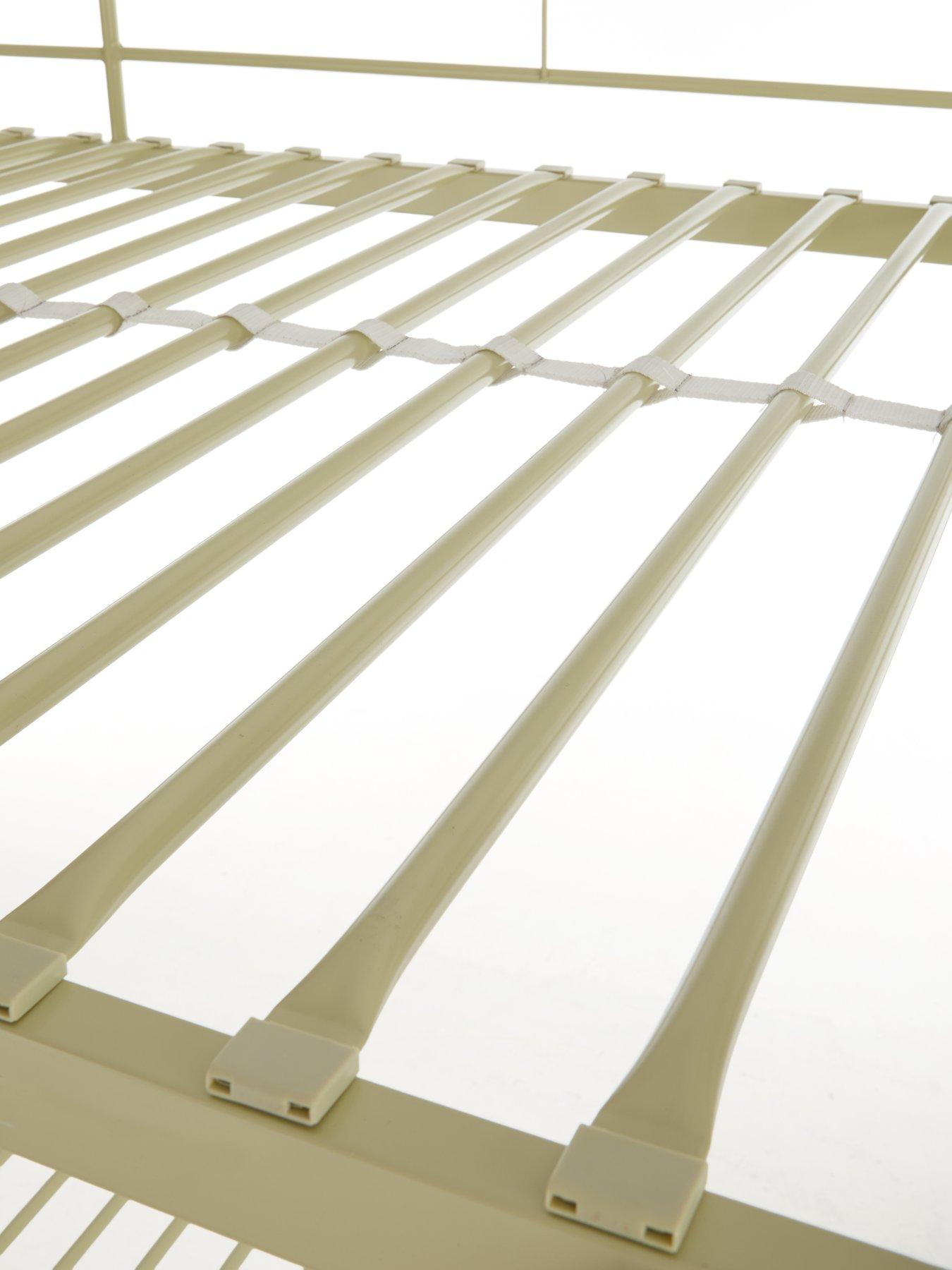 Image 7 of 7 of The Very Collection Domino Trio Bunk Bed Frame with Mattress Options (Buy &amp; SAVE!) - Sage Green
