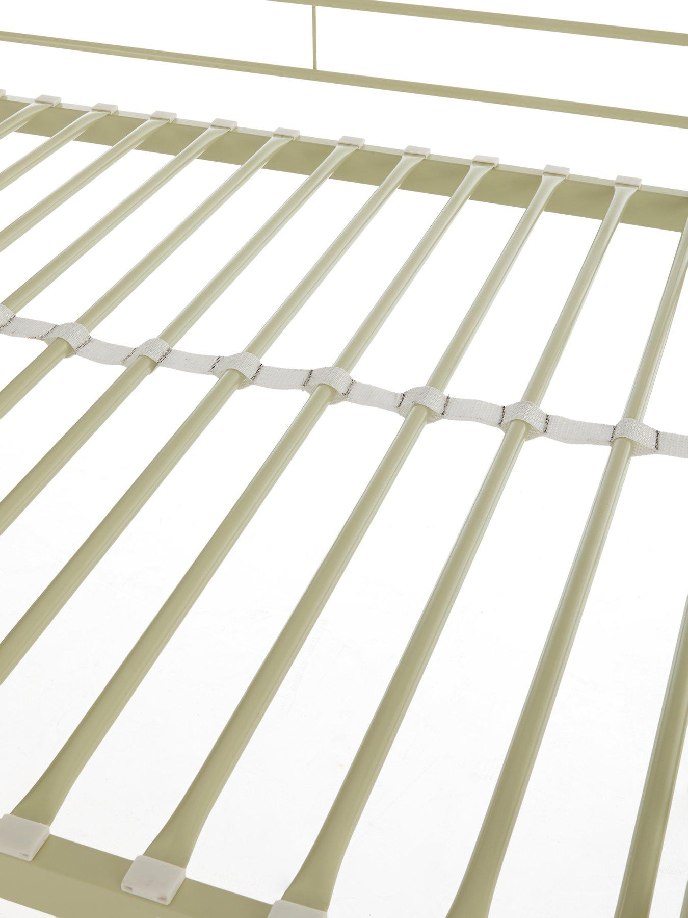 Image 7 of 7 of The Very Collection Domino Mid Sleeper Bed Frame with Mattress Options (Buy &amp; SAVE!) - Sage Green