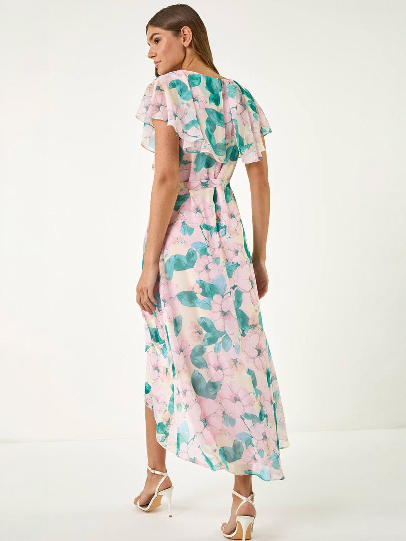 roman-floral-chiffon-dressoutfit