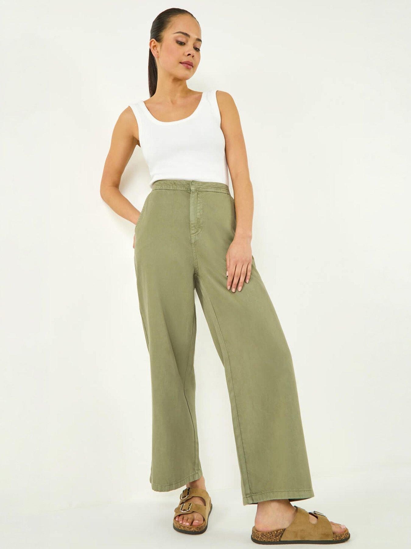 Image 3 of 5 of Roman Petite Stitch Detail Trouser