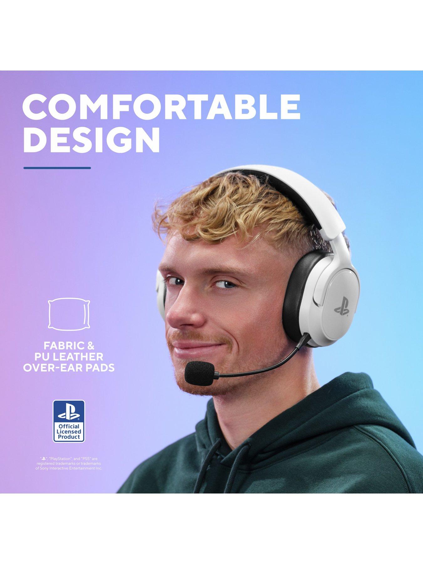 Image 5 of 8 of Trust GXT499W Forta Wireless Gaming Headset for PS5 - White