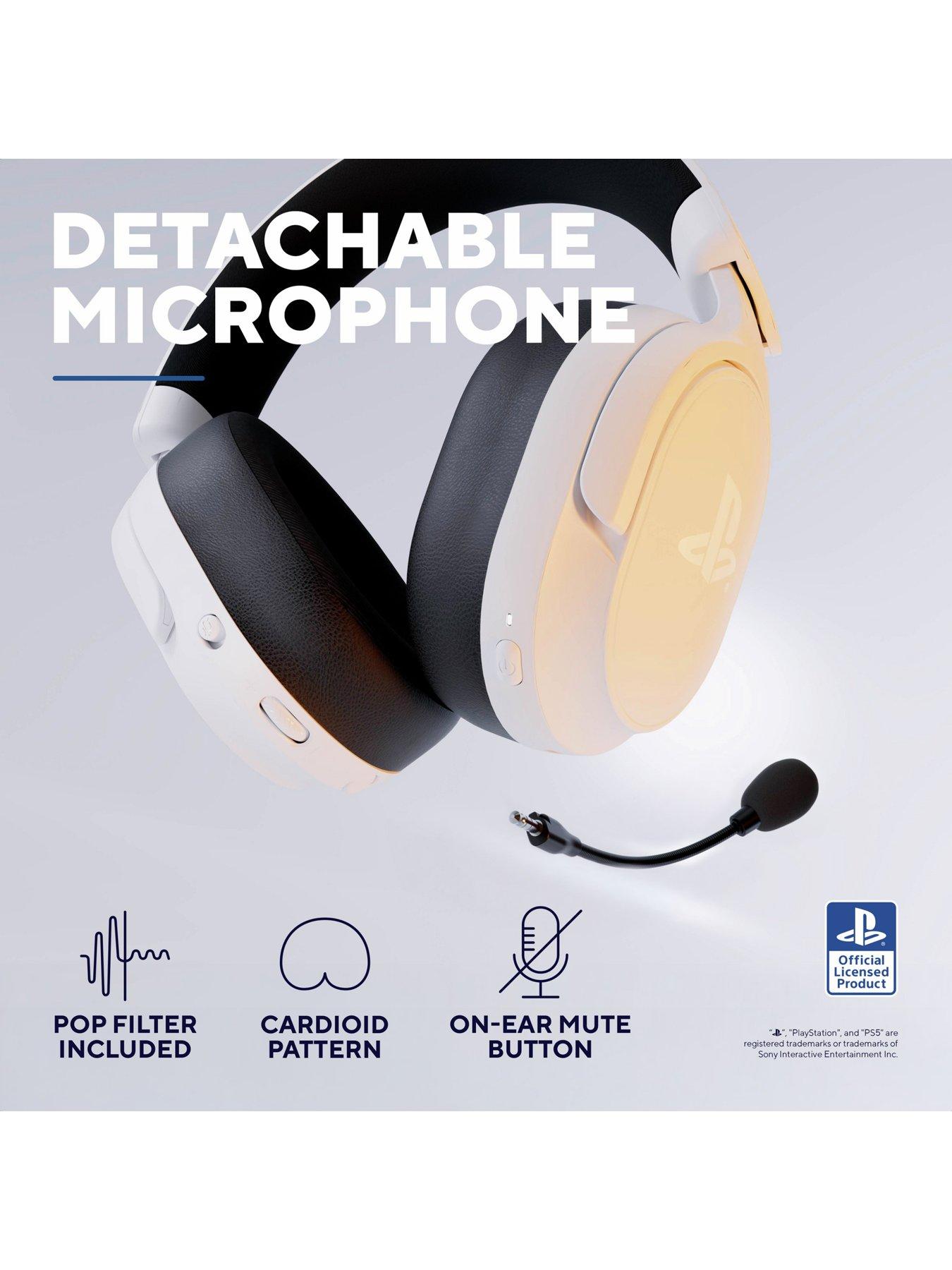 Image 6 of 8 of Trust GXT499W Forta Wireless Gaming Headset for PS5 - White