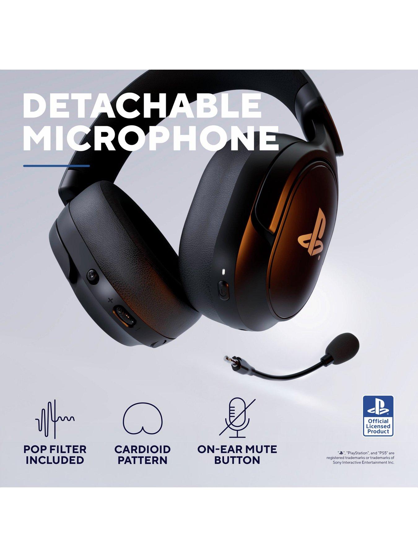 Image 6 of 8 of Trust GXT499 Forta Wireless Gaming Headset for PS5 - Black