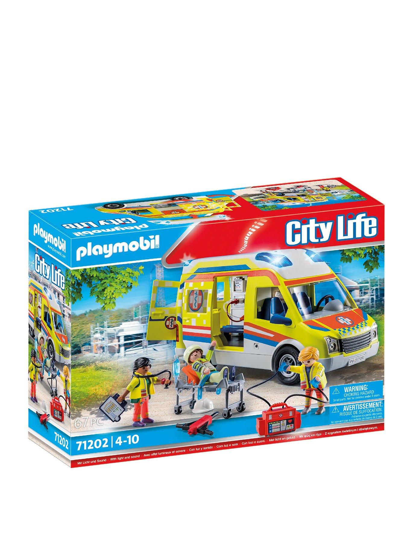Playmobil Ambulance with Lights 71202