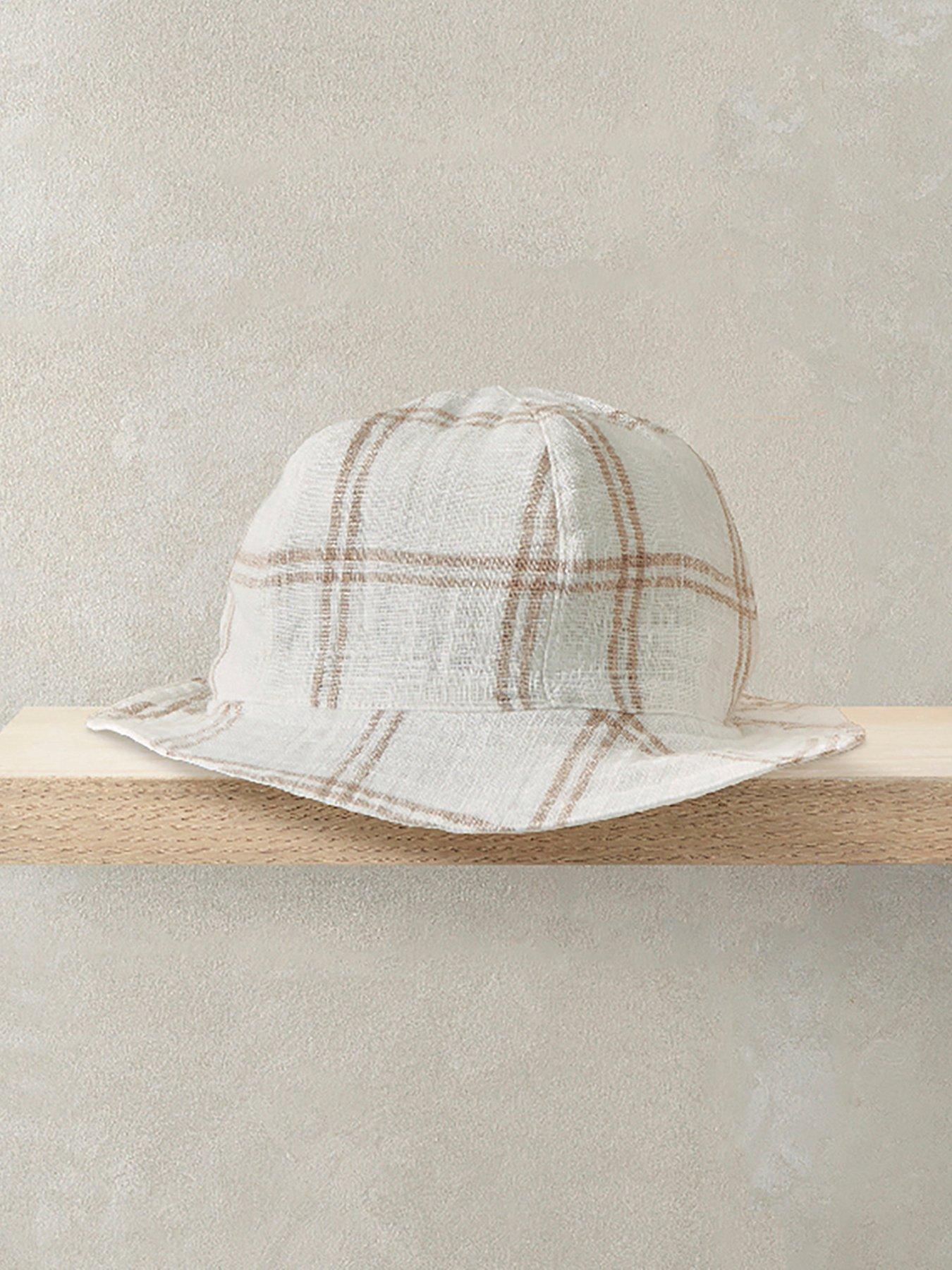 Image 1 of 3 of Mamas & Papas Baby Unisex Reversible Sun Hat - Brown