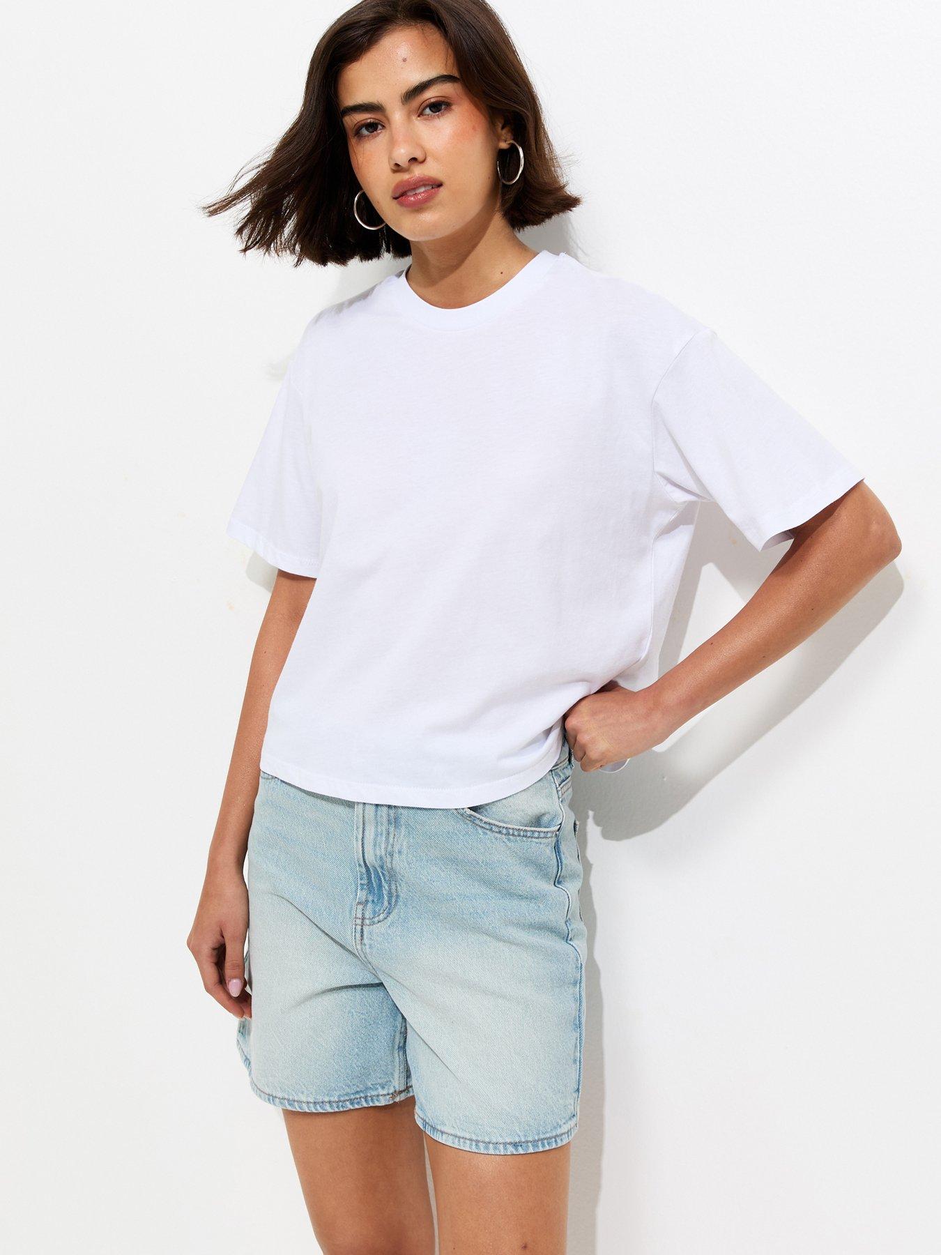 New Look Denim Shorts - Light Blue