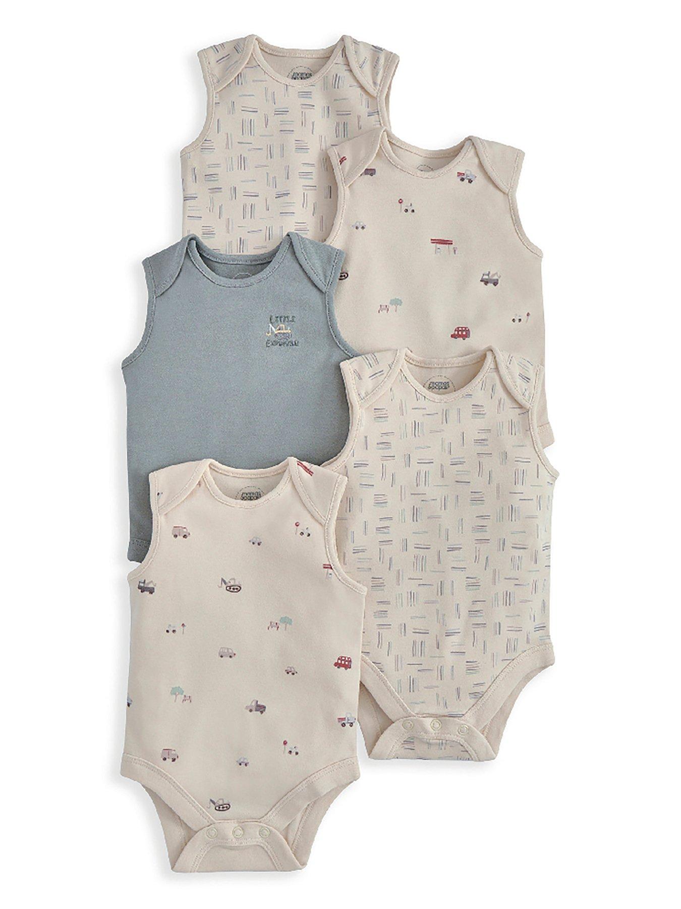 mamas-papas-baby-boys-5-pack-little-explorer-bodysuits-multistillFront