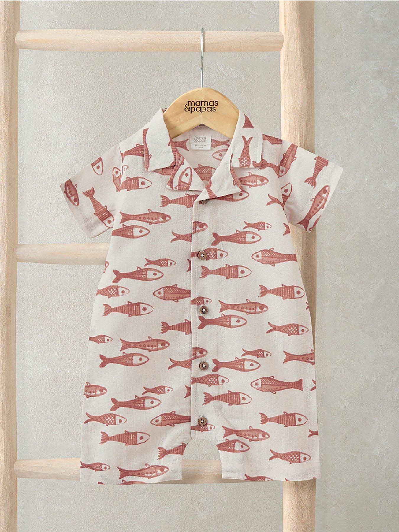 mamas-papas-baby-boys-sardine-all-over-print-romper-cream