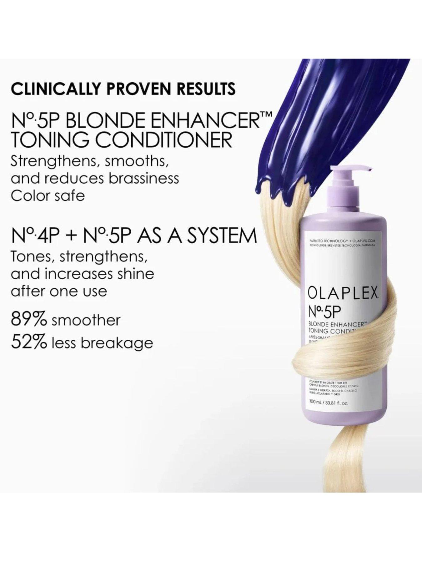Image 5 of 5 of Olaplex Olaplex No.4P Shampoo 1 Ltr &amp; No.5P Conditioner 1Ltr